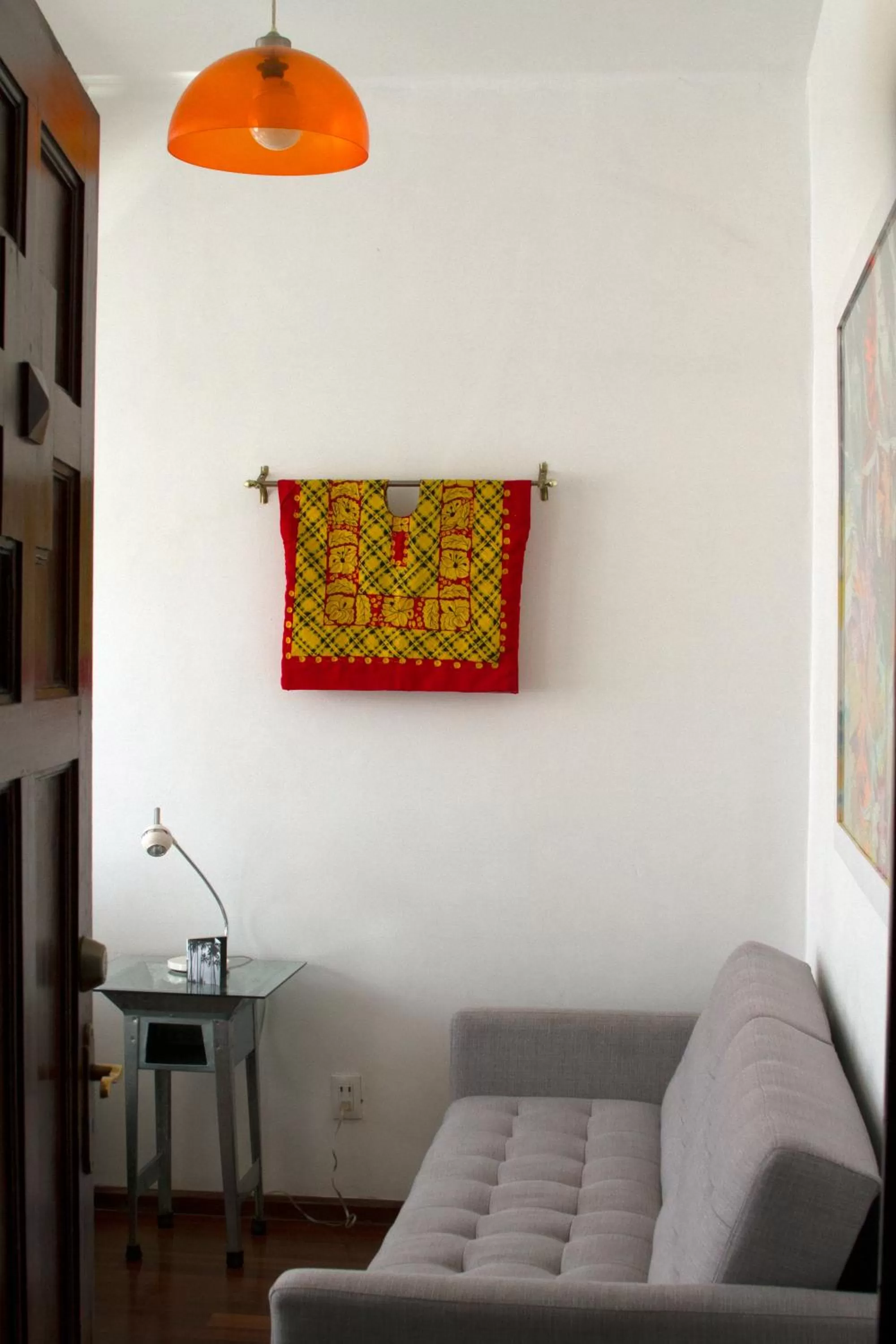 Living room, Bed in Casa Comtesse