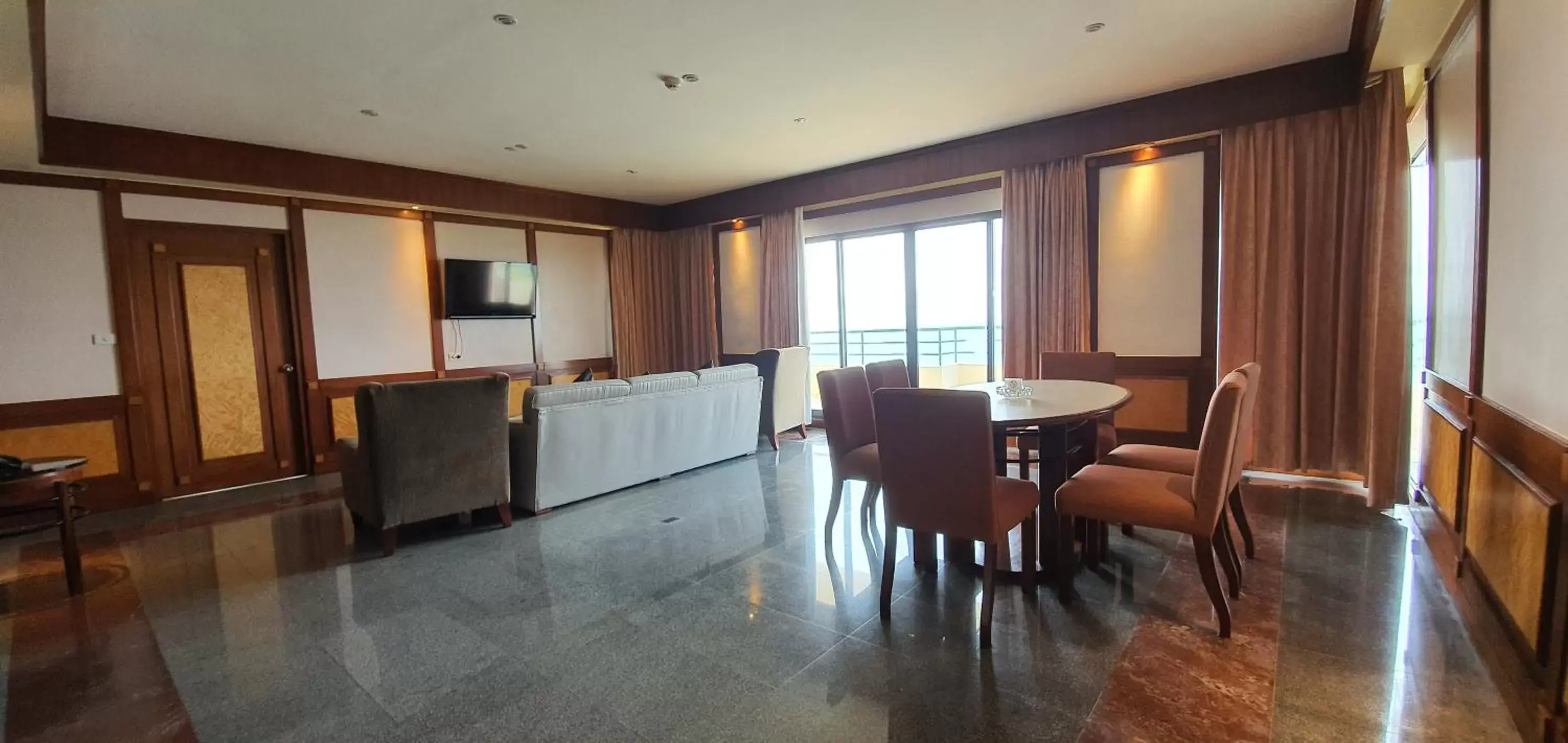 Living room, Dining Area in Garden Sea View Resort