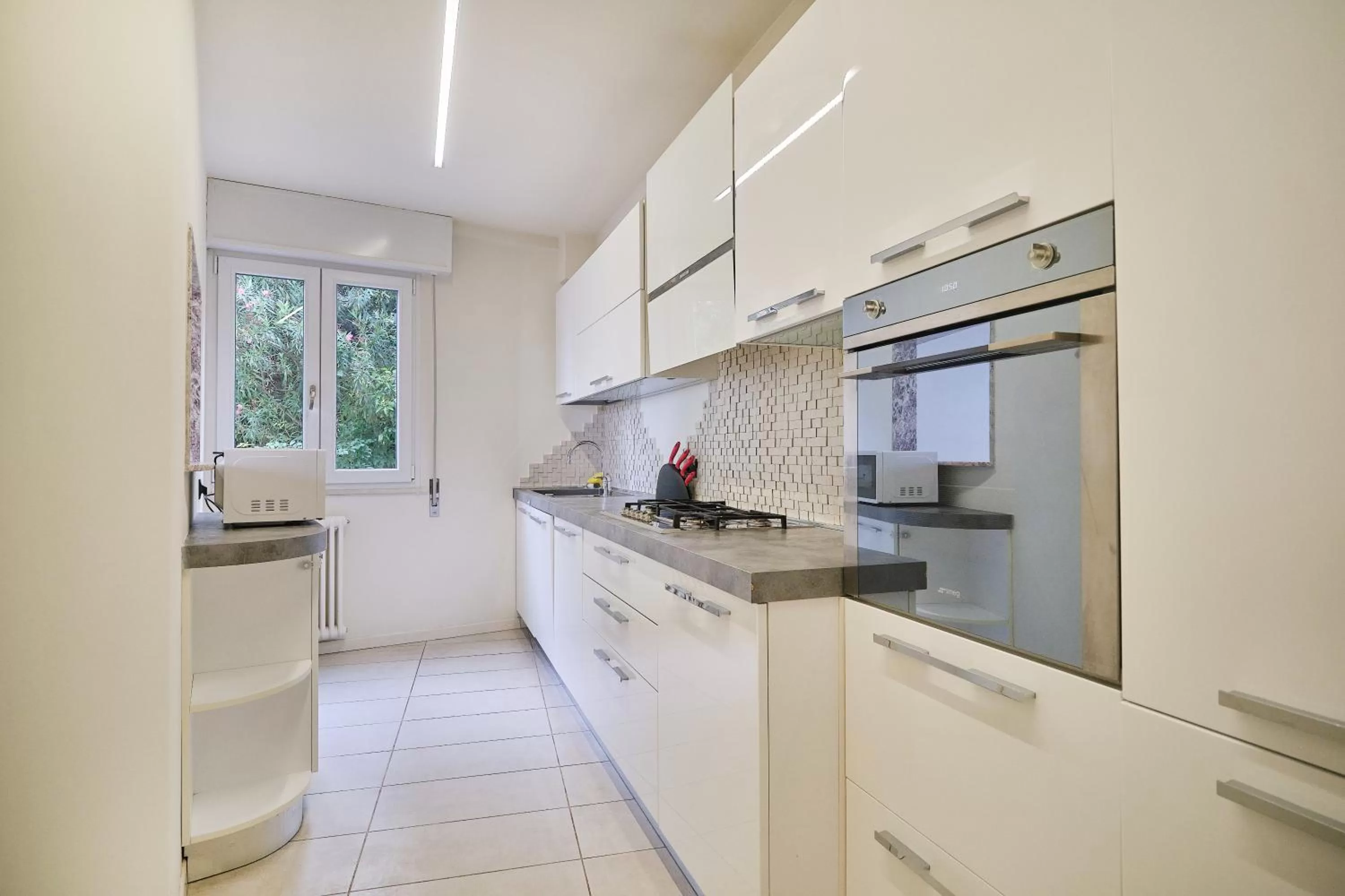 Kitchen or kitchenette in Front Lake Apartment Bardolino