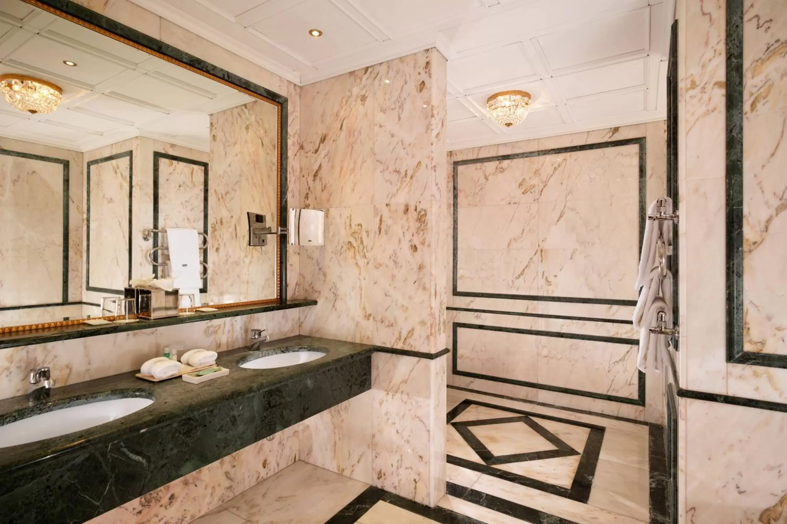 Bathroom in The Westin Palace, Milan