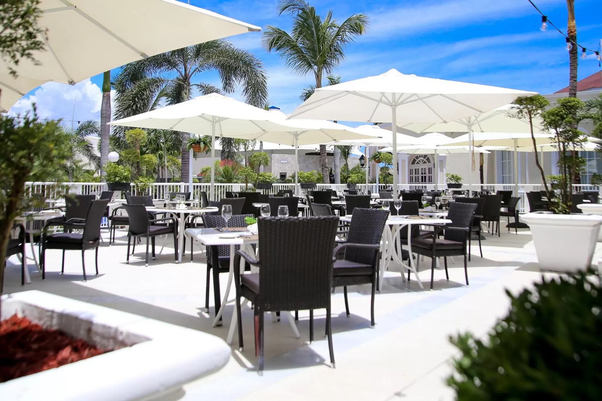 Patio in Bahia Principe Grand Aquamarine - Adults Only All Inclusive