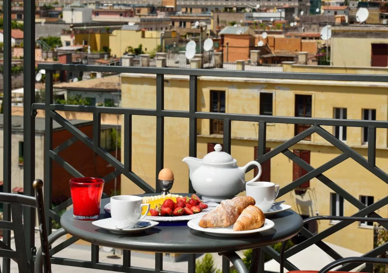 Balcony/Terrace in FH55 Grand Hotel Palatino