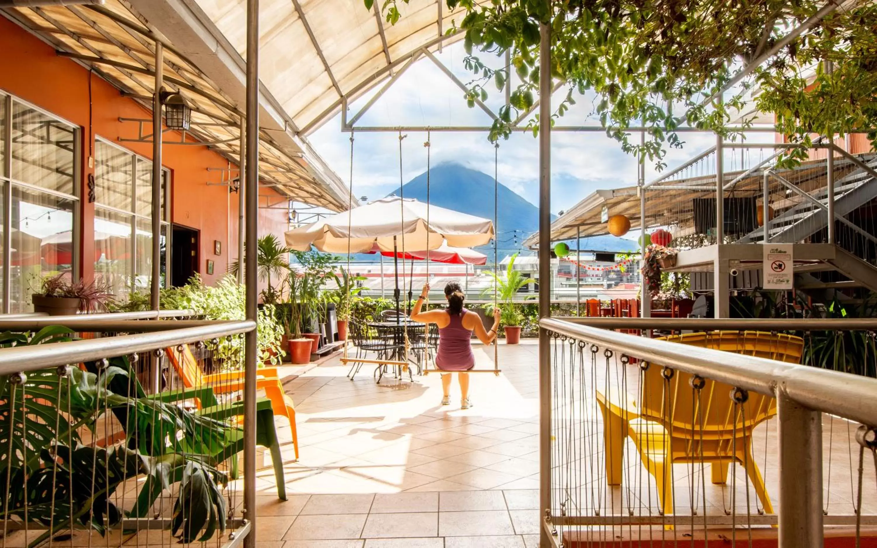 Patio in Hotel Las Colinas