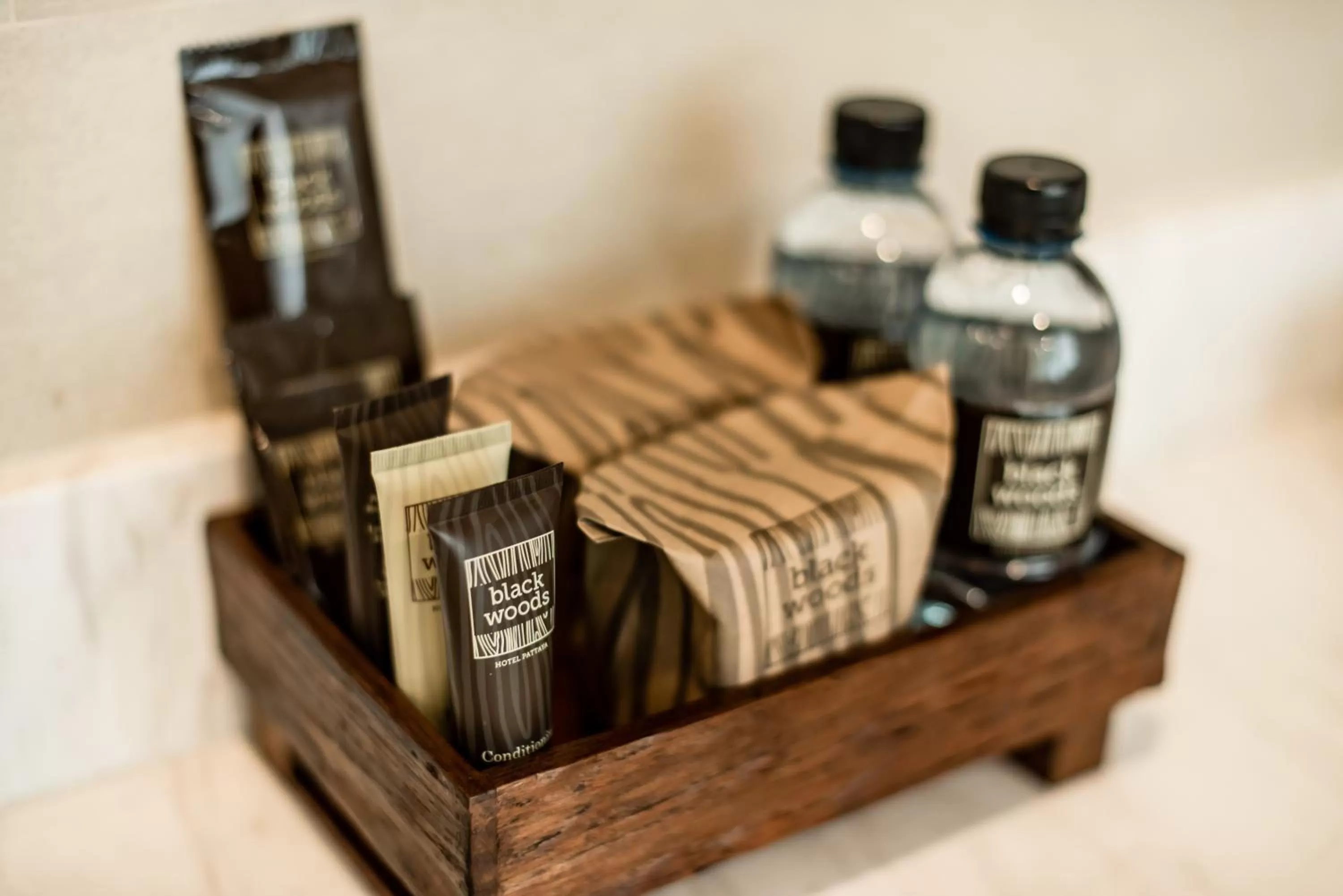 Toilet in Blackwoods Hotel Pattaya - SHA Extra Plus