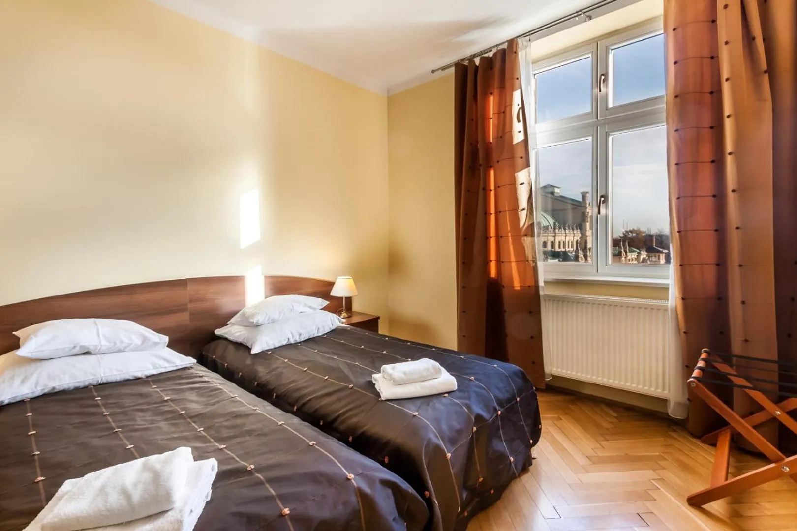 Bed in P&J Apartments Floriańska