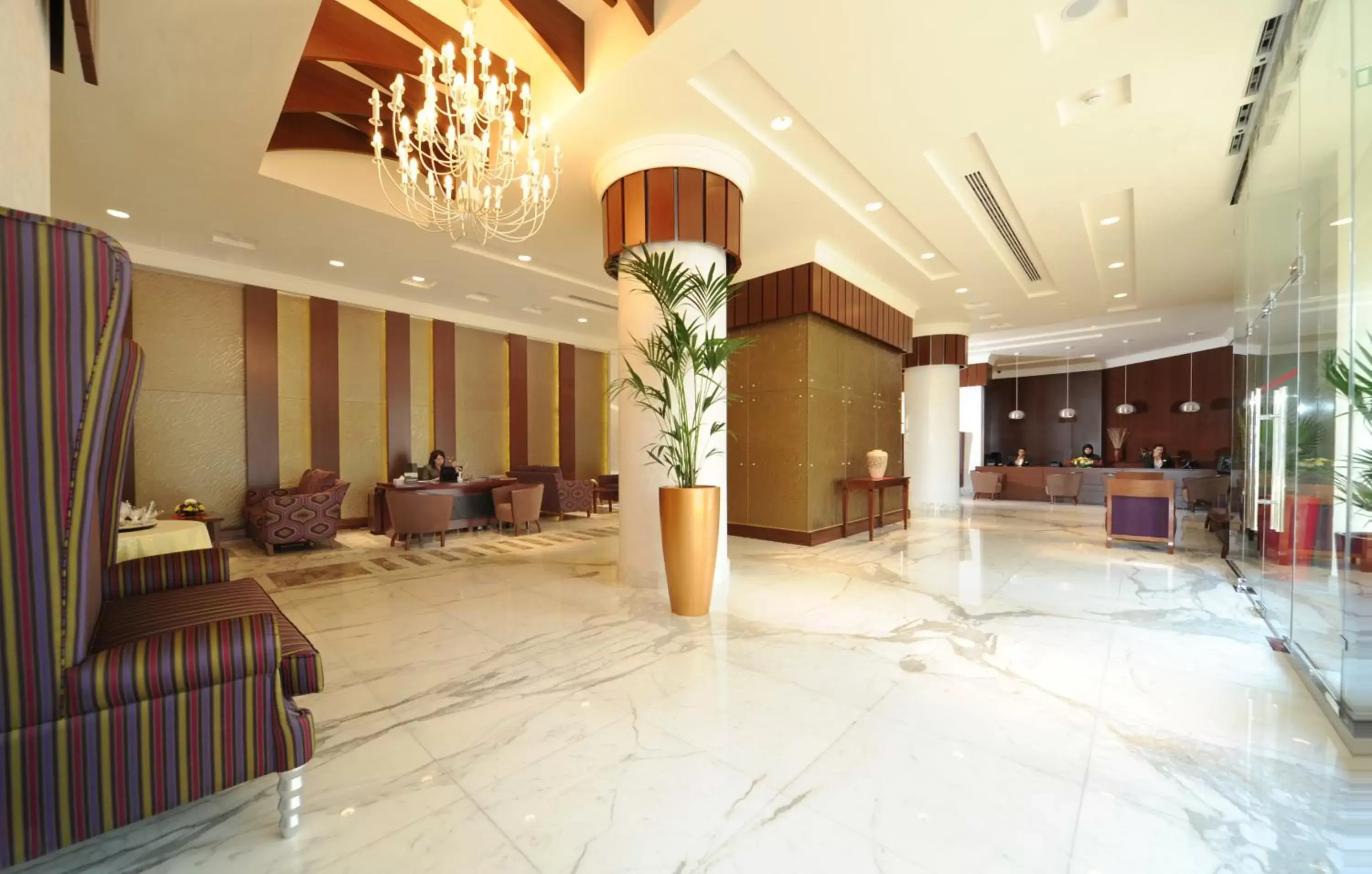 Lobby or reception, Lobby/Reception in City Seasons Al Hamra Hotel