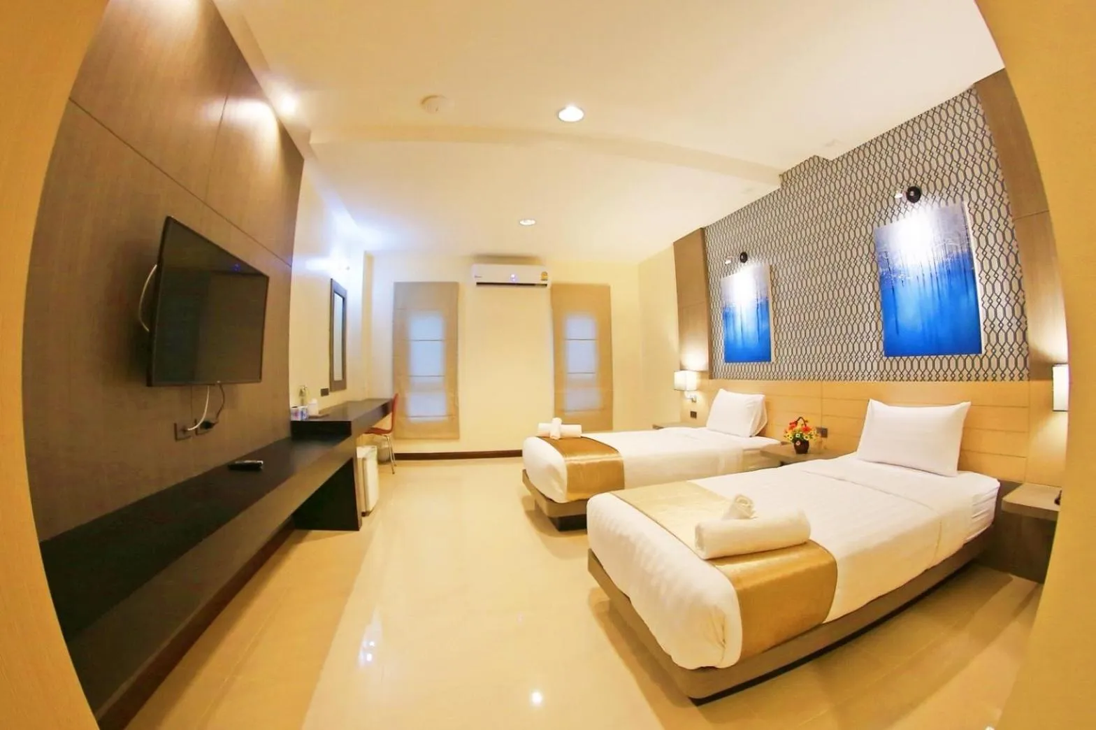 Photo of the whole room in iBiz Boutique Hotel