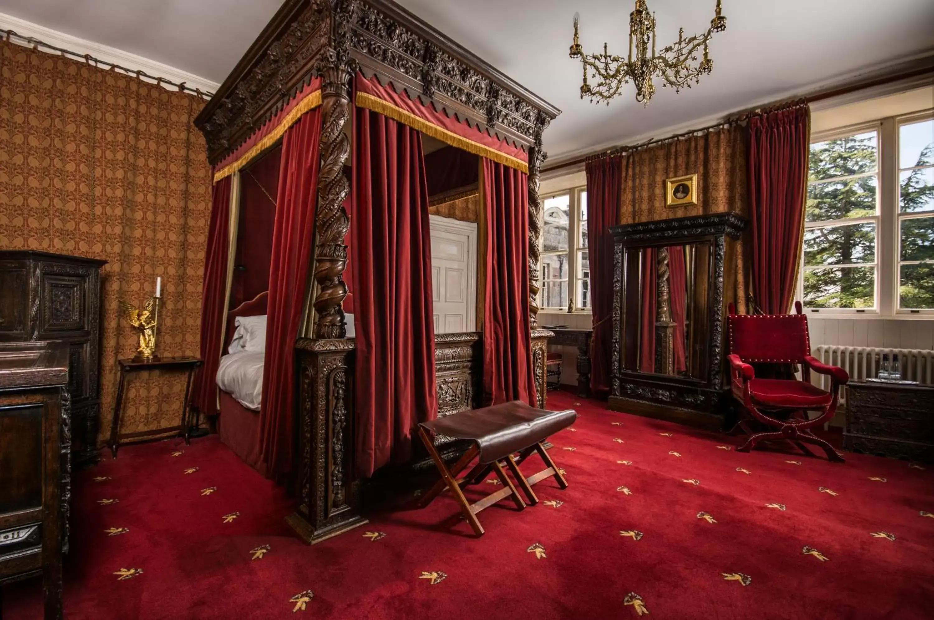 Bed in Appleby Castle