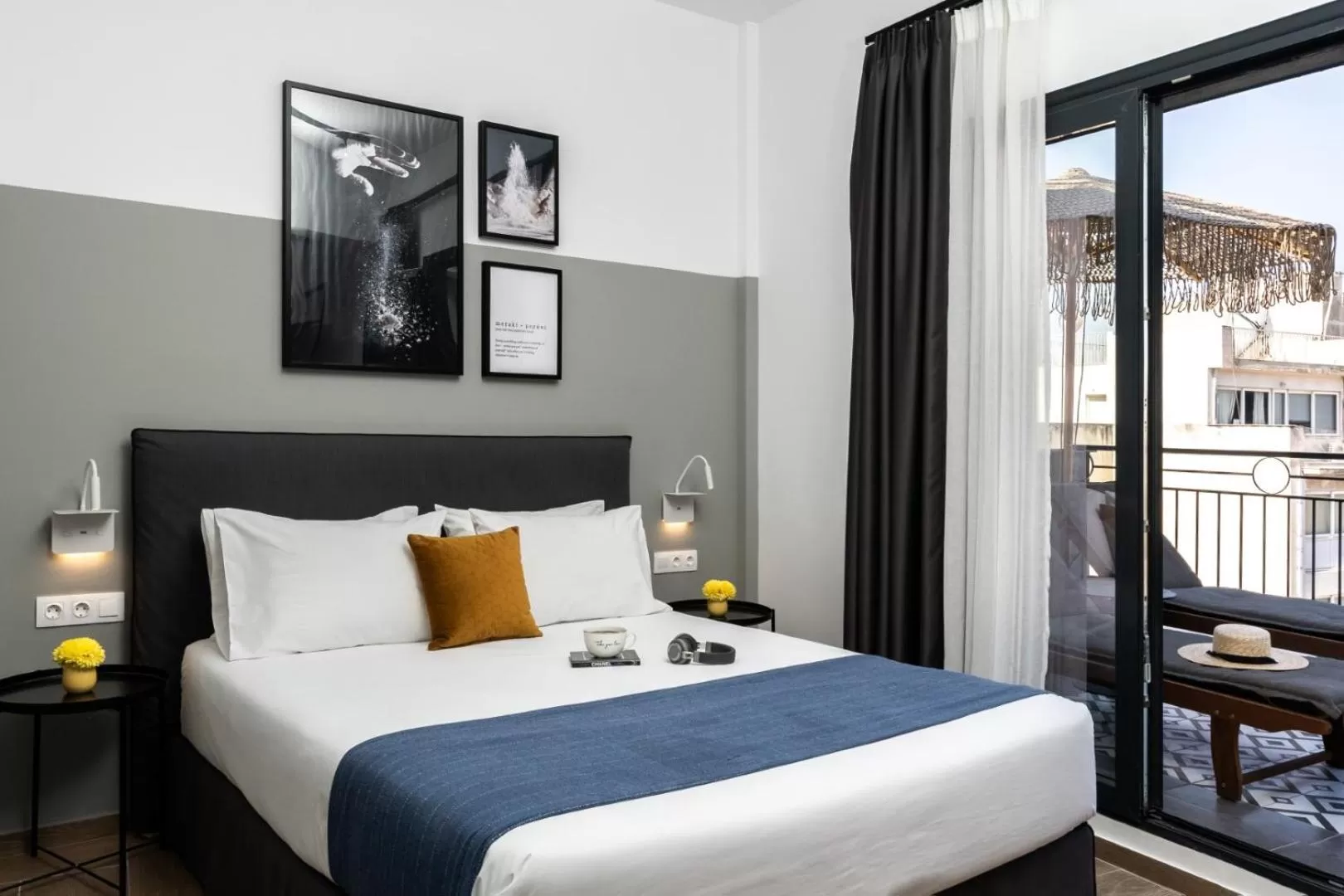 Bed in Play Theatrou Athens a member of Brown Hotels