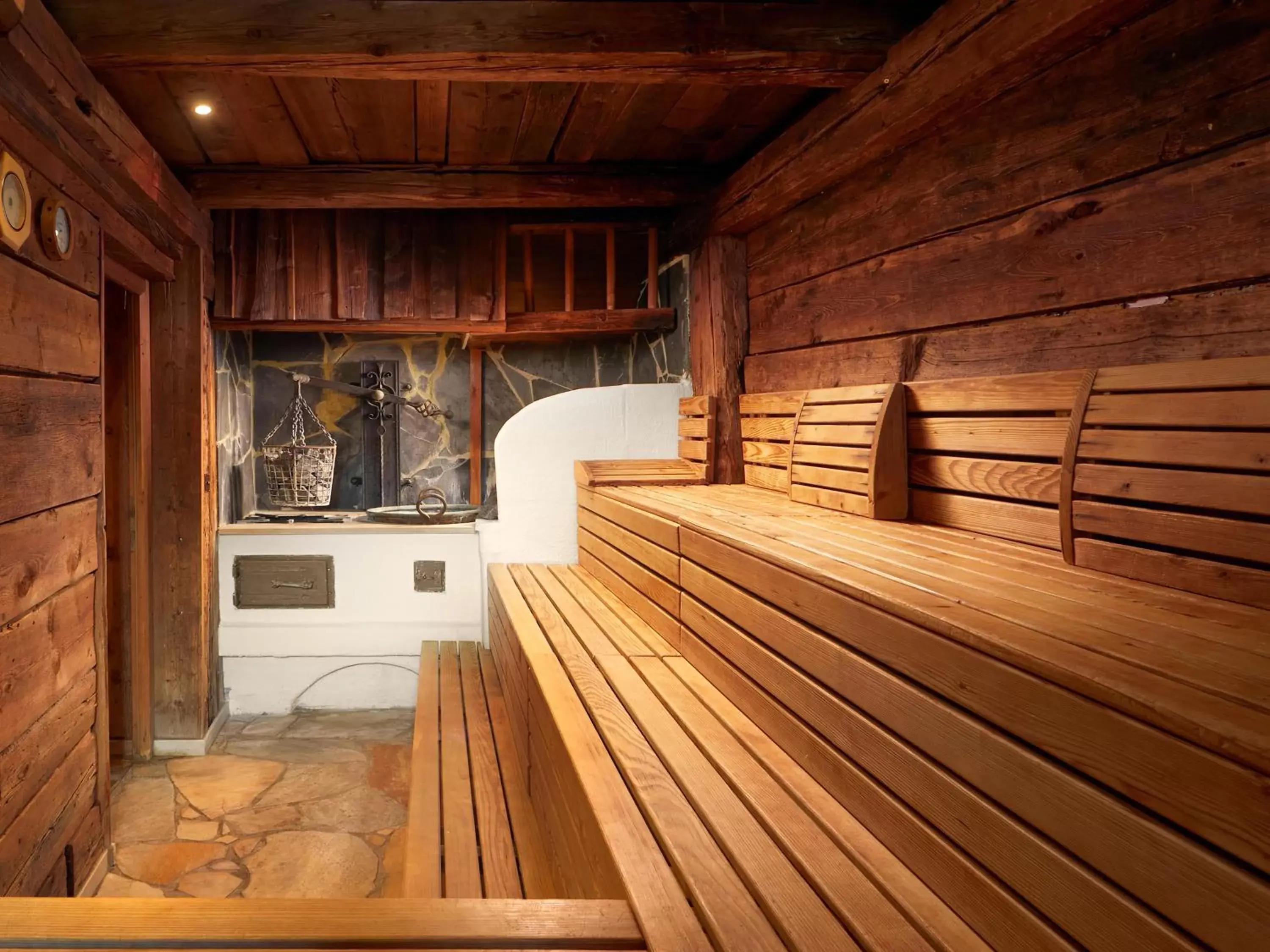 Sauna in Relais&Châteaux Spa-Hotel Jagdhof