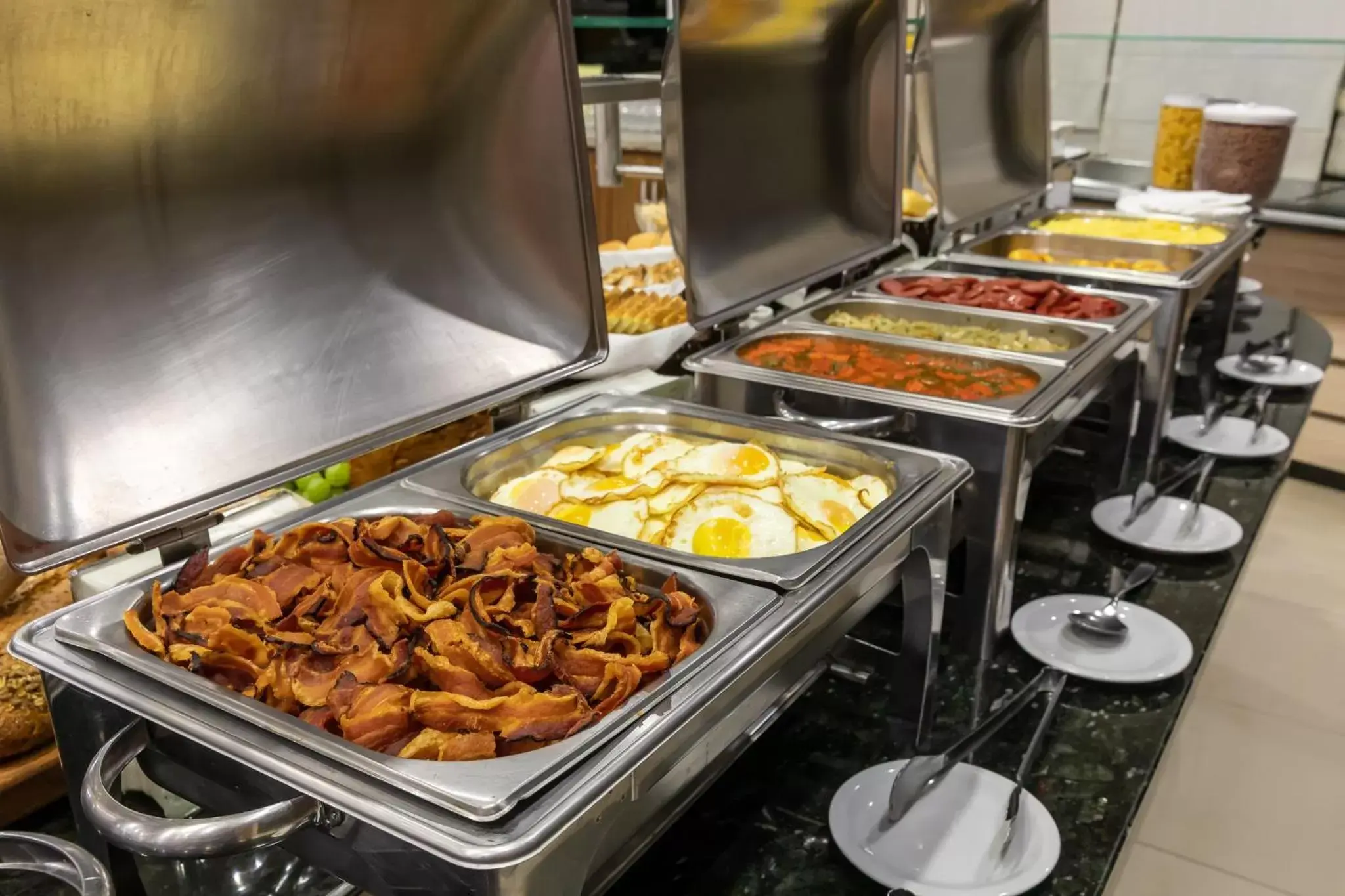 Breakfast in Viale Cataratas Hotel & Eventos Breakfast in Viale Cataratas Hotel & Eventos