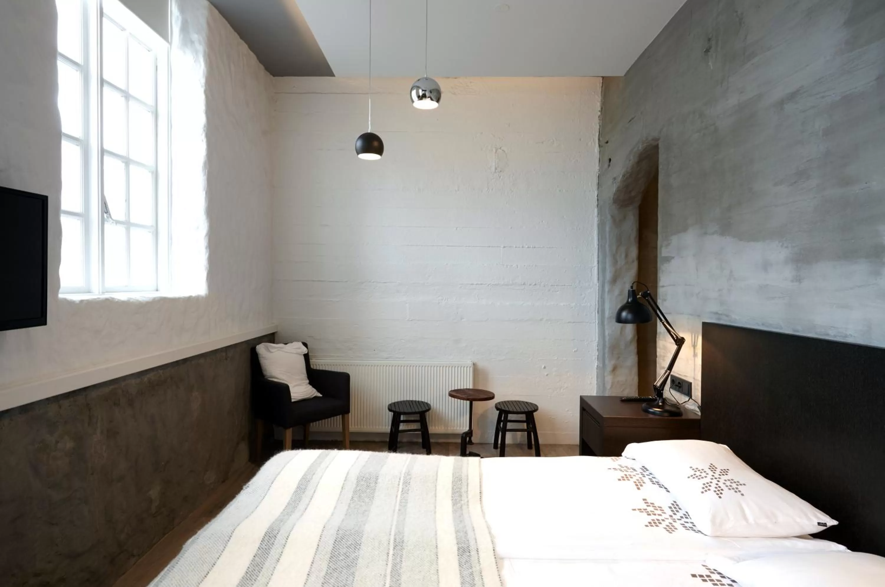 Bedroom, Bed in Fosshotel Rauðará