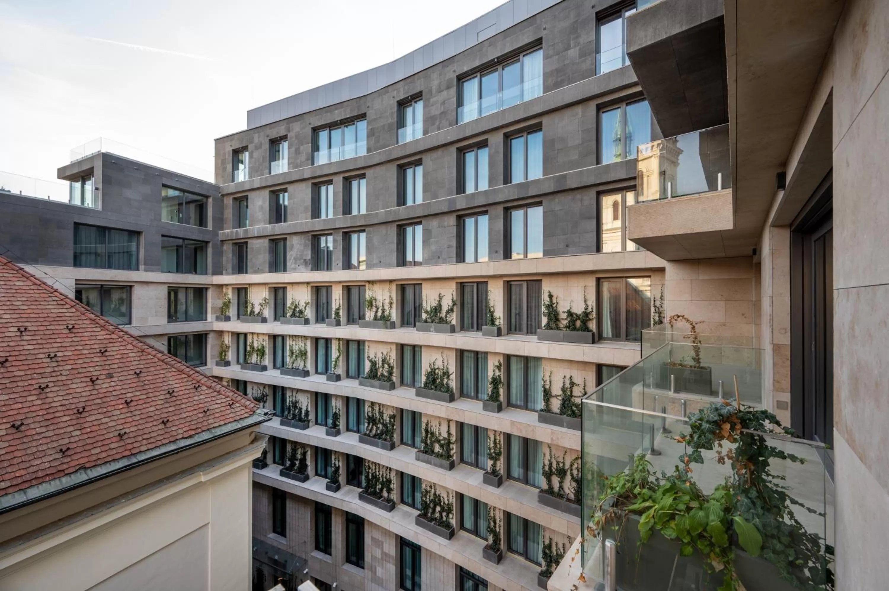 Property building in Emerald Downtown Luxury Suites by Continental Group