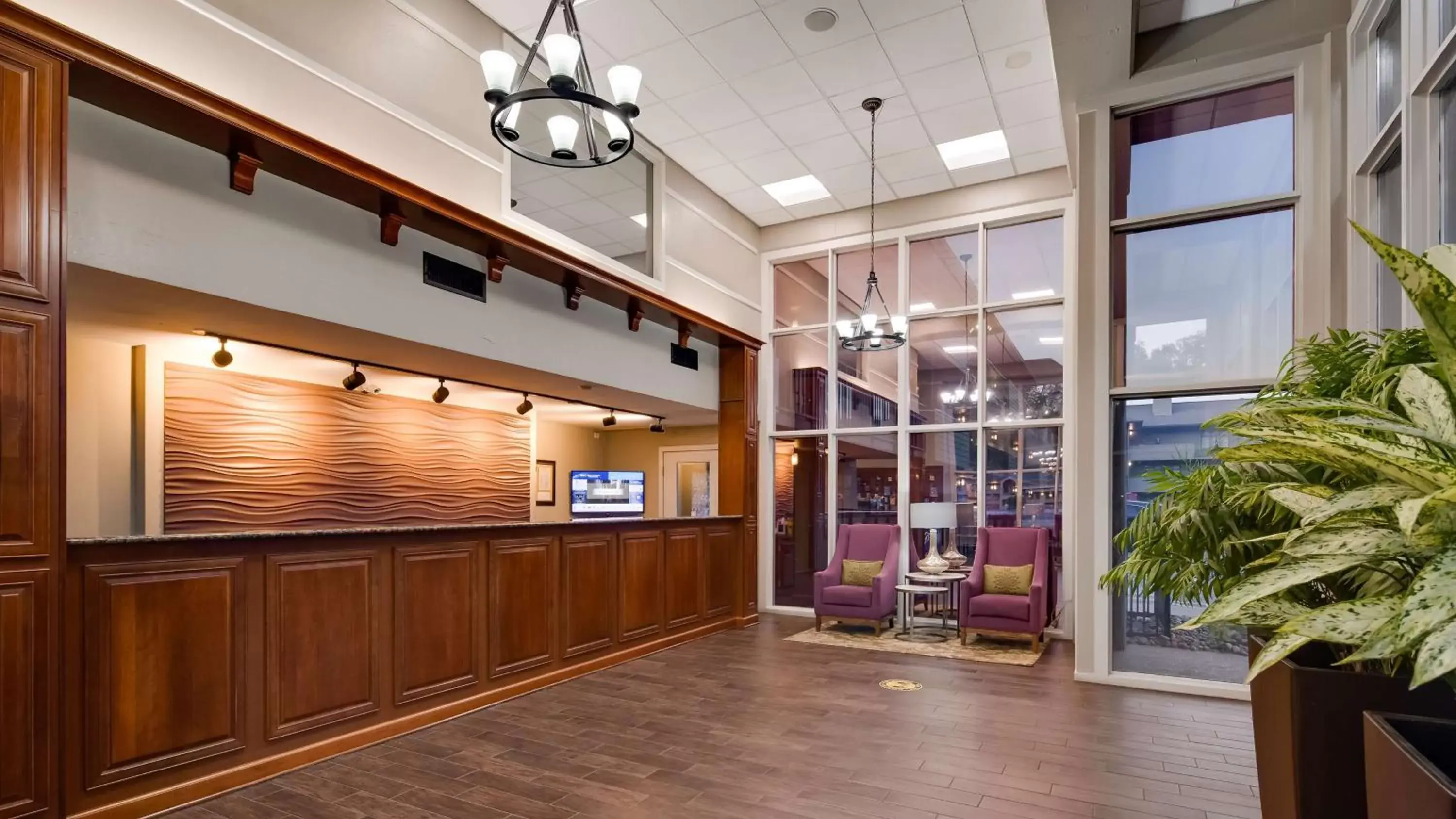Lobby or reception, Lobby/Reception in Best Western Plaza Inn