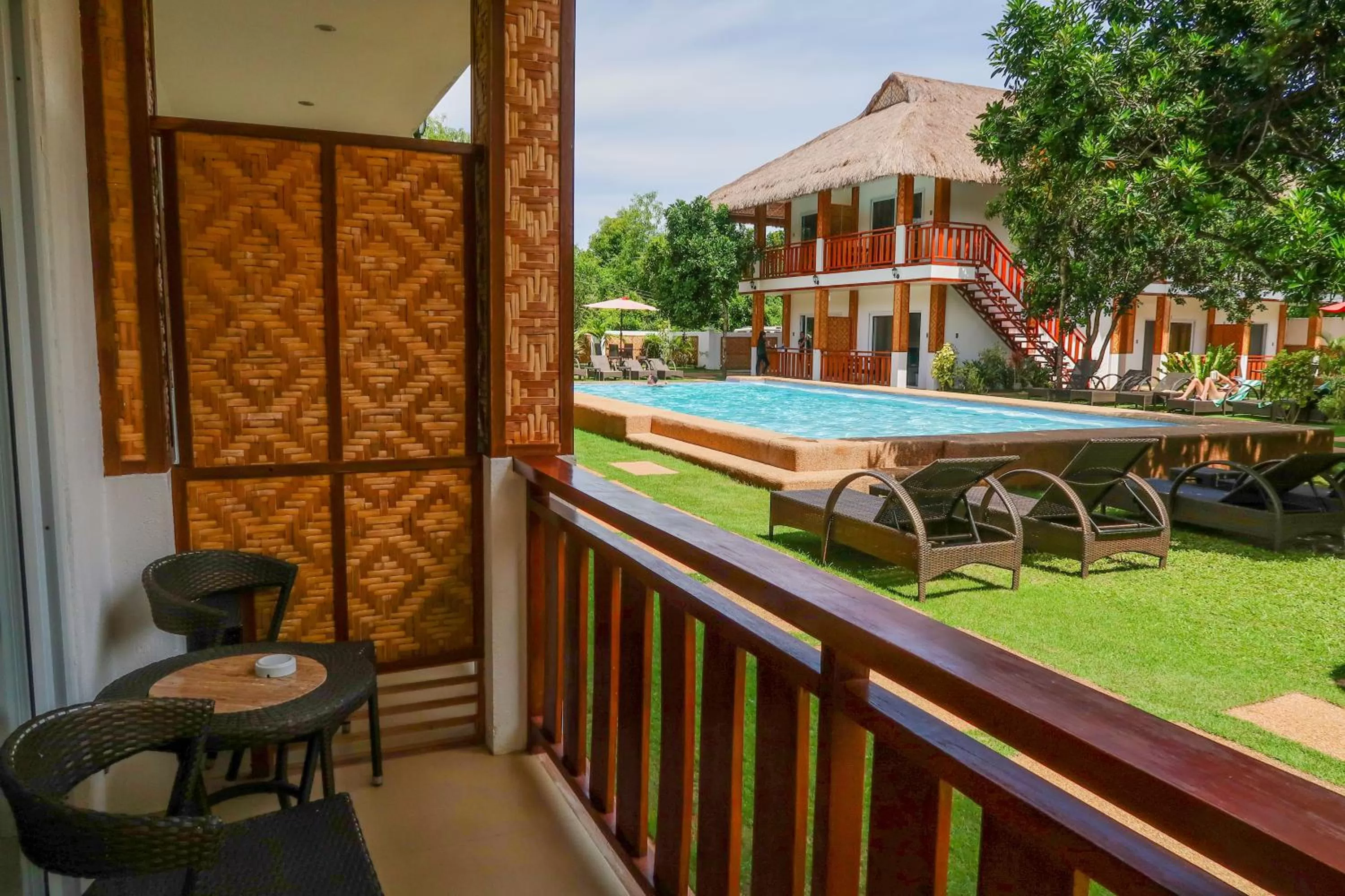 Natural landscape in Scent of Green Papaya