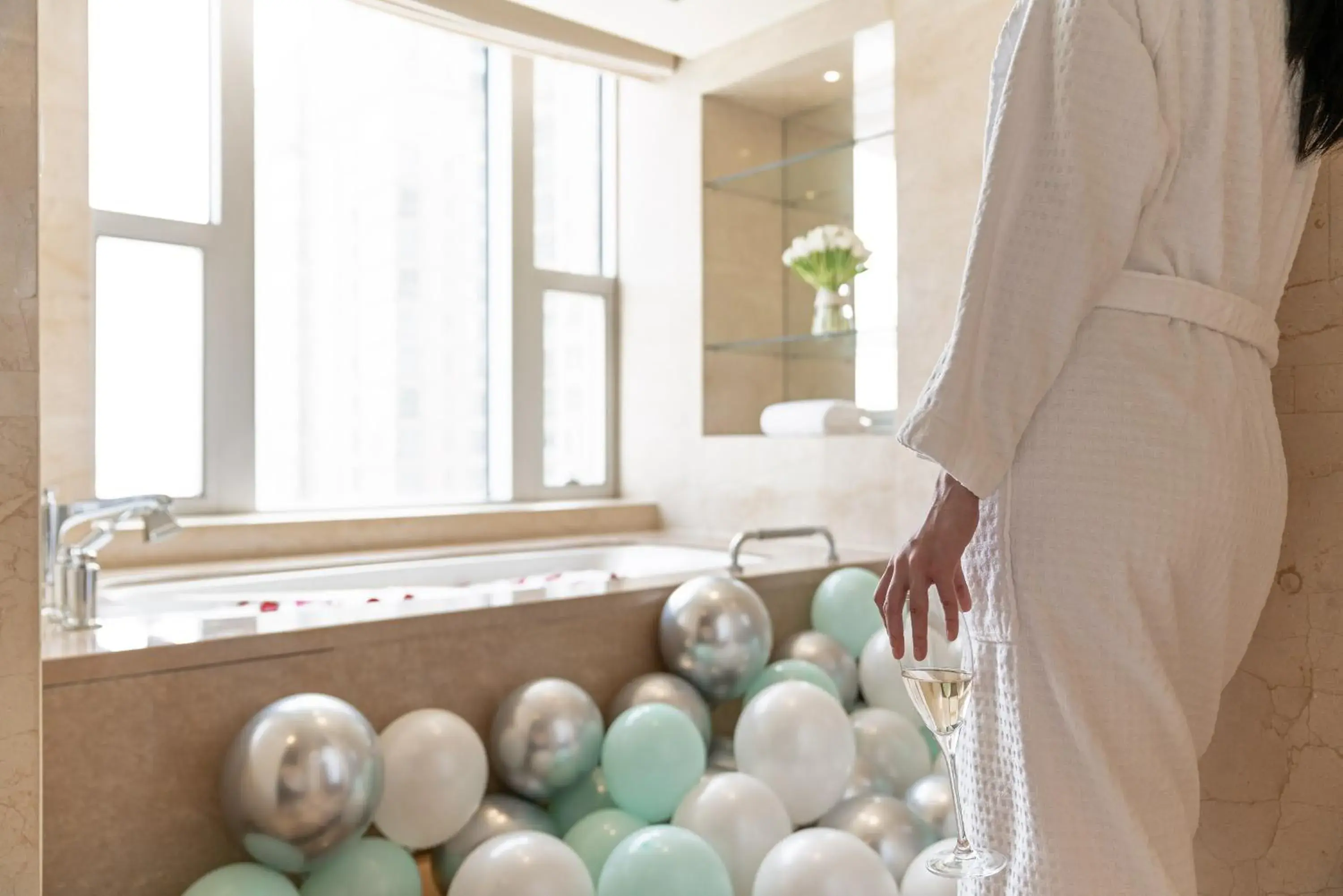 Bathroom in Four Seasons Hotel Beijing