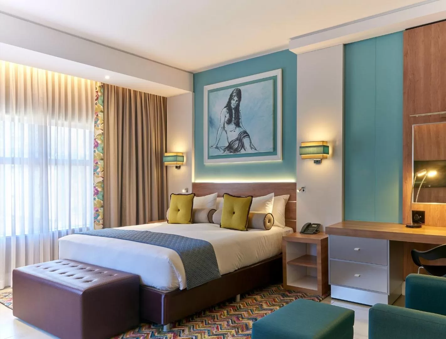 Bed in Metcourt at Emperors Palace