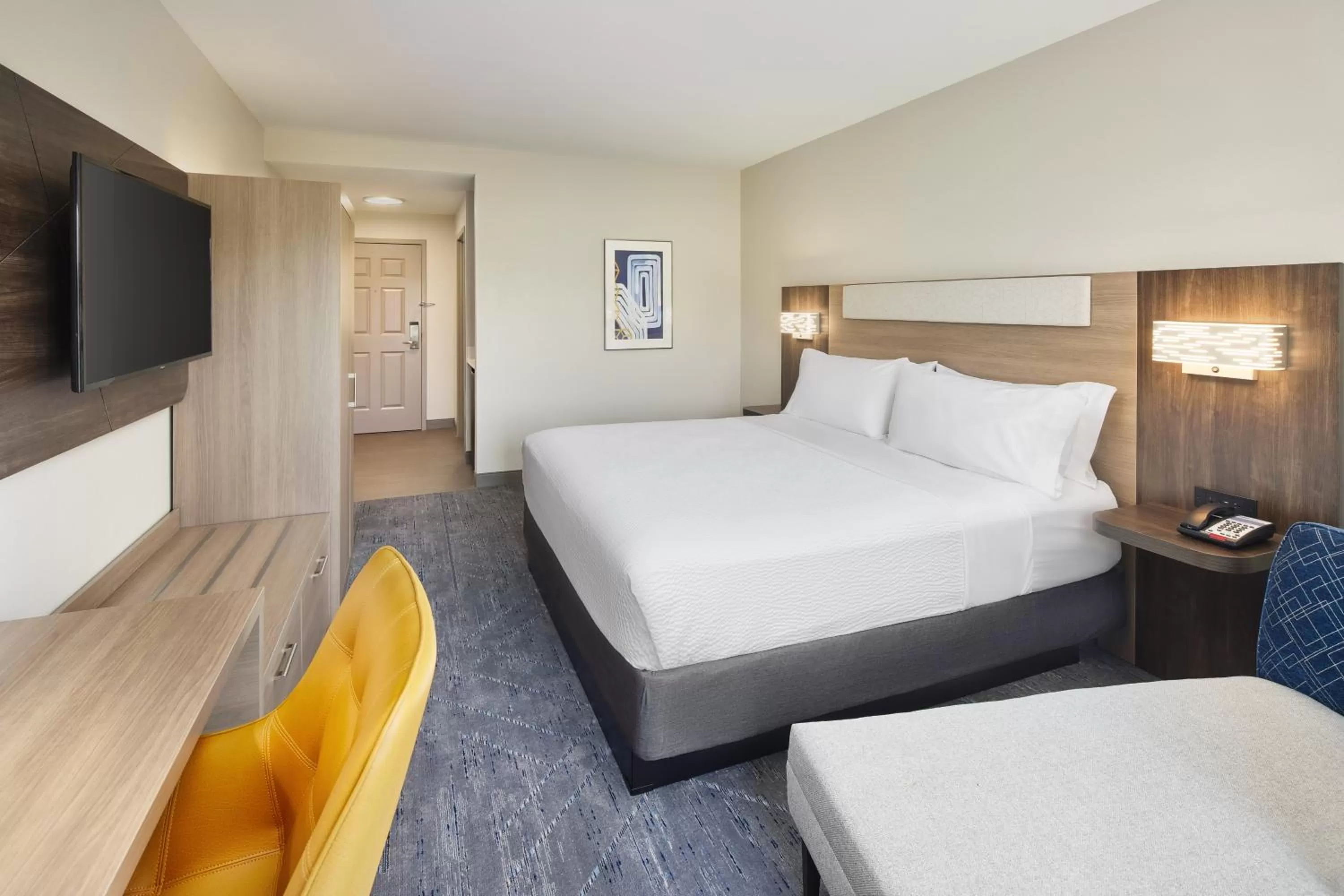 Bedroom, Bed in Holiday Inn Express Hotel & Suites Port St. Lucie West by IHG