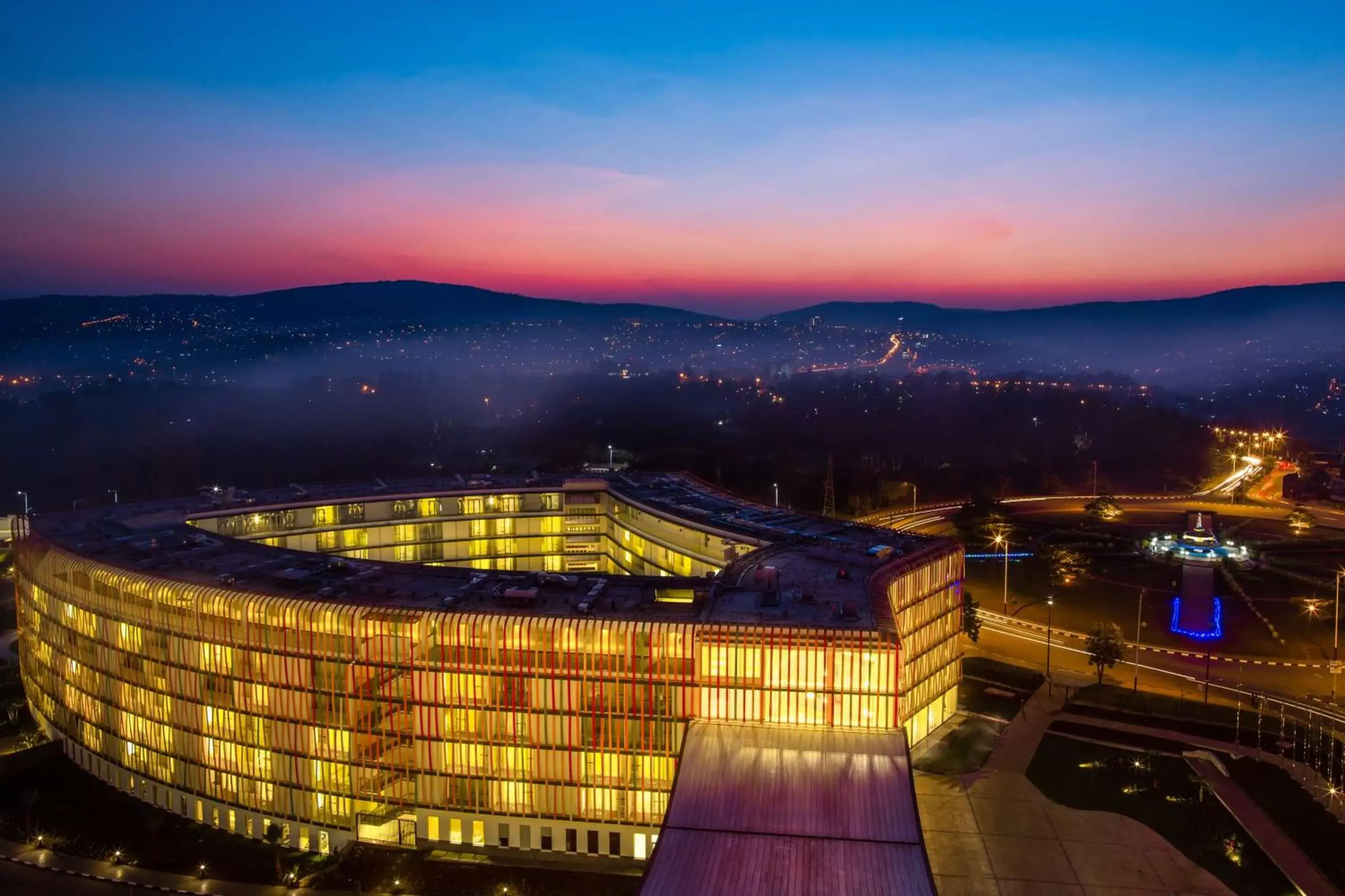 Property building in Radisson Blu Hotel & Convention Centre Kigali