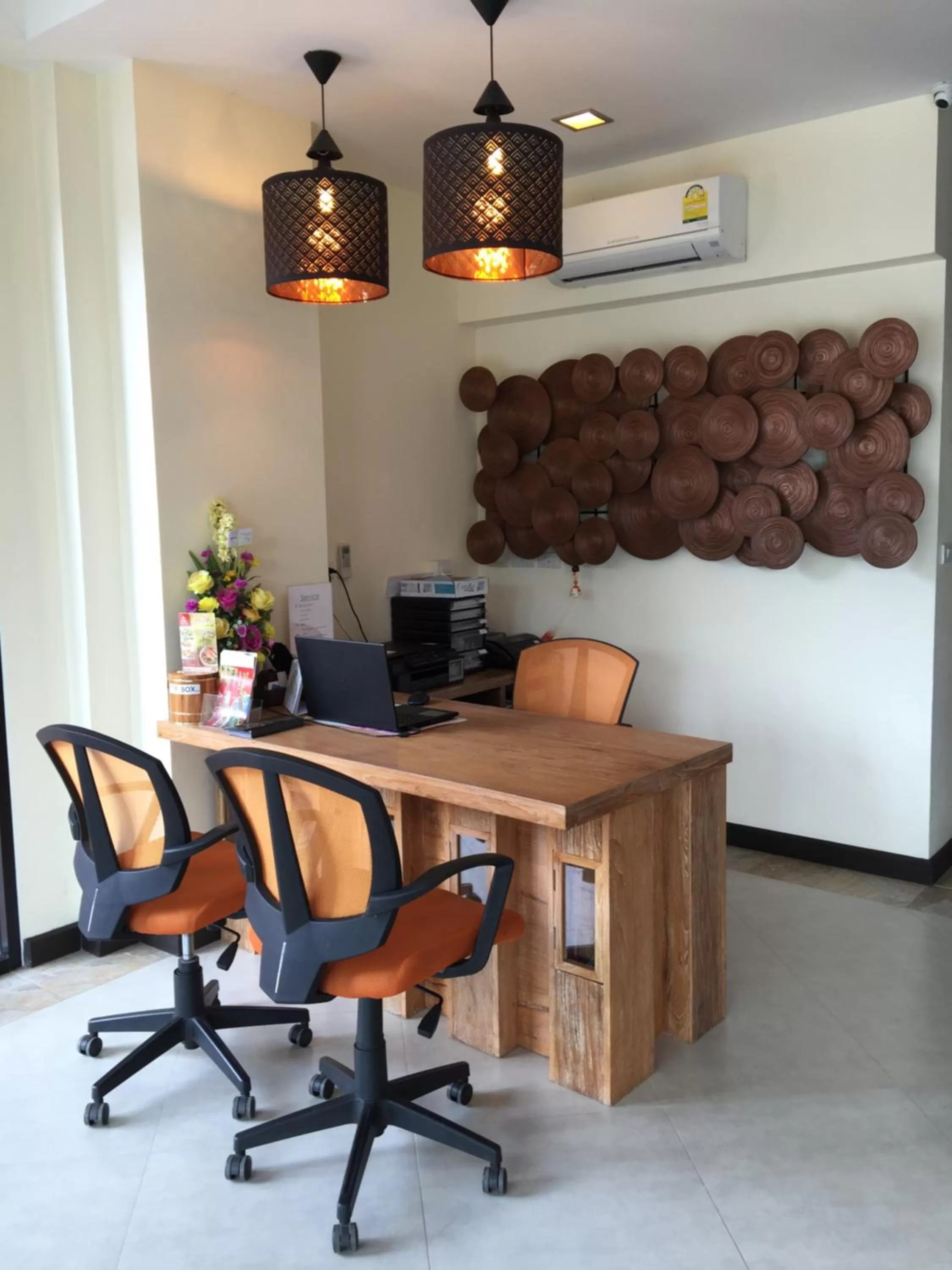 Lobby or reception in Chivapuri Trat