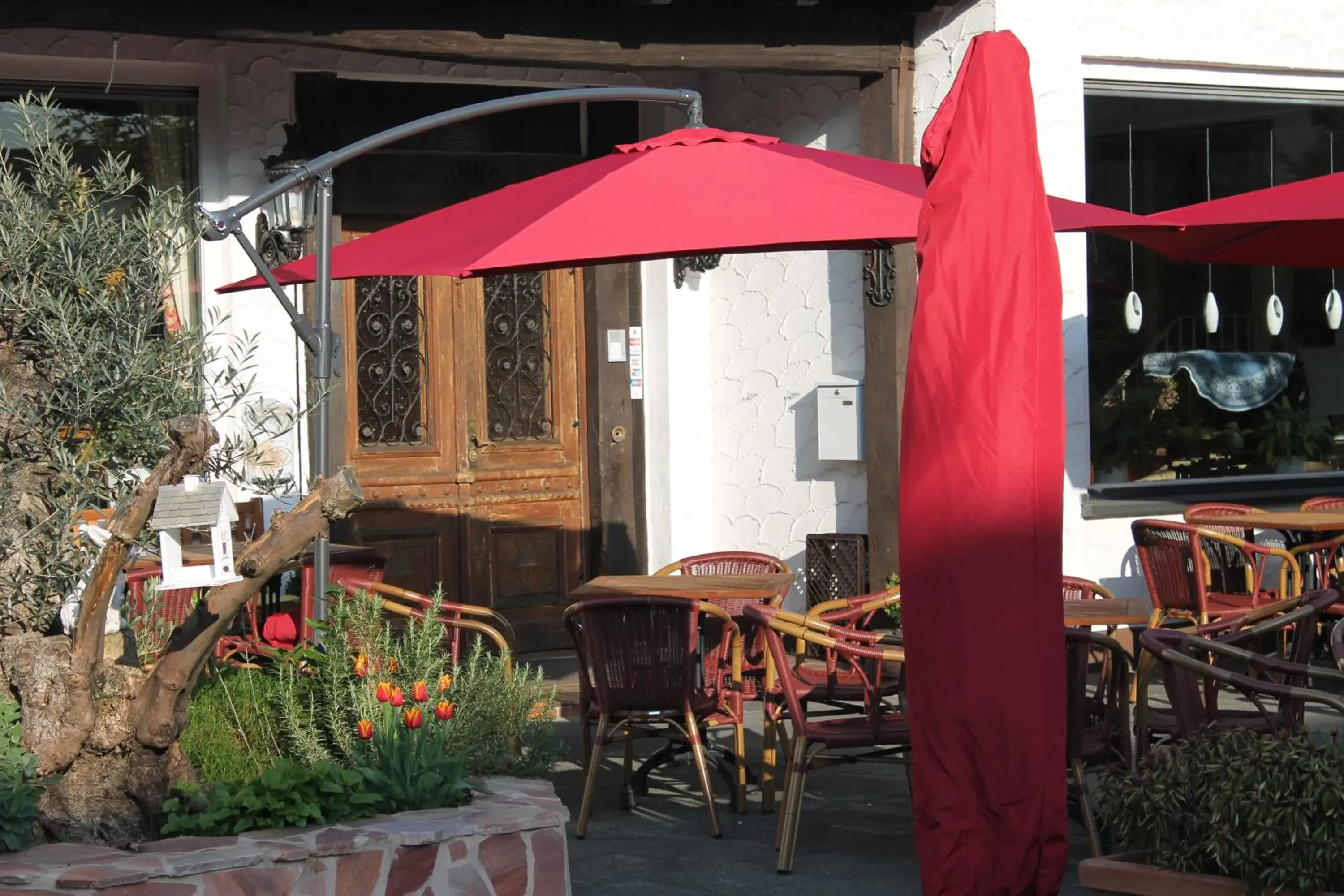 Patio in Hotel Kolner Hof Refrath