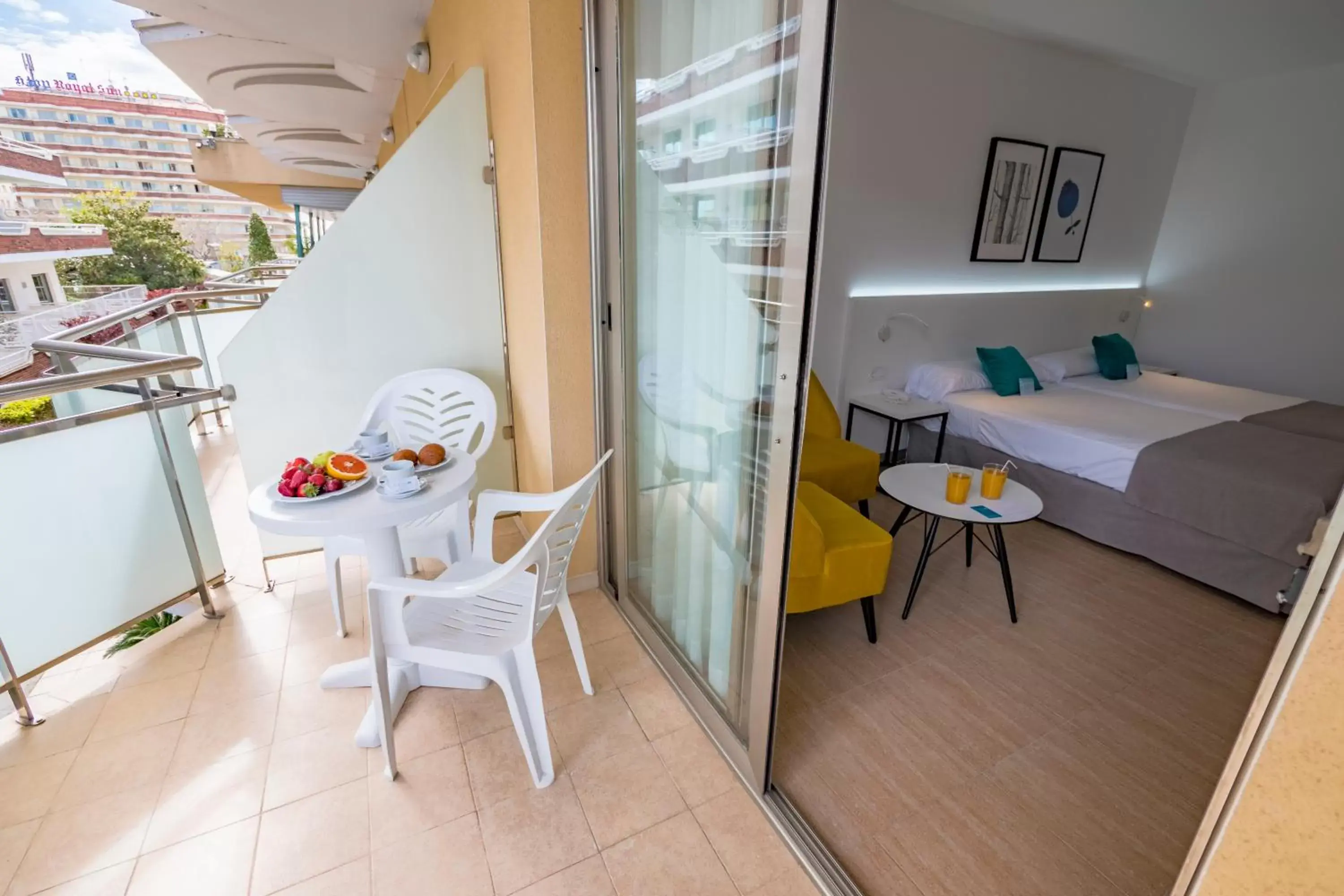 Balcony/Terrace, Bed in DWO Sirius - Adults Only Balcony/Terrace, Bed in DWO Sirius - Adults Only