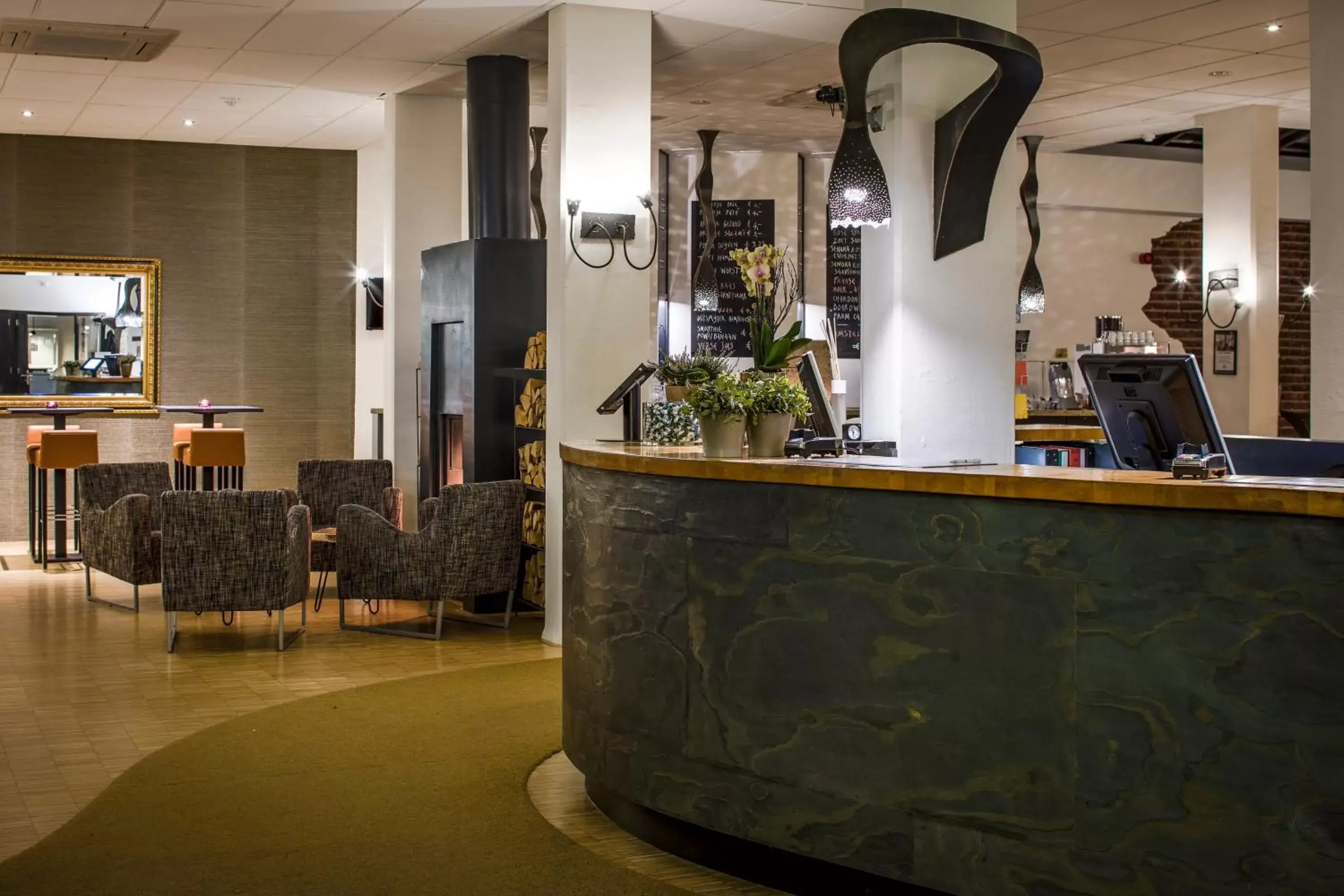 Lobby or reception, Lobby/Reception in City Hotel Groningen