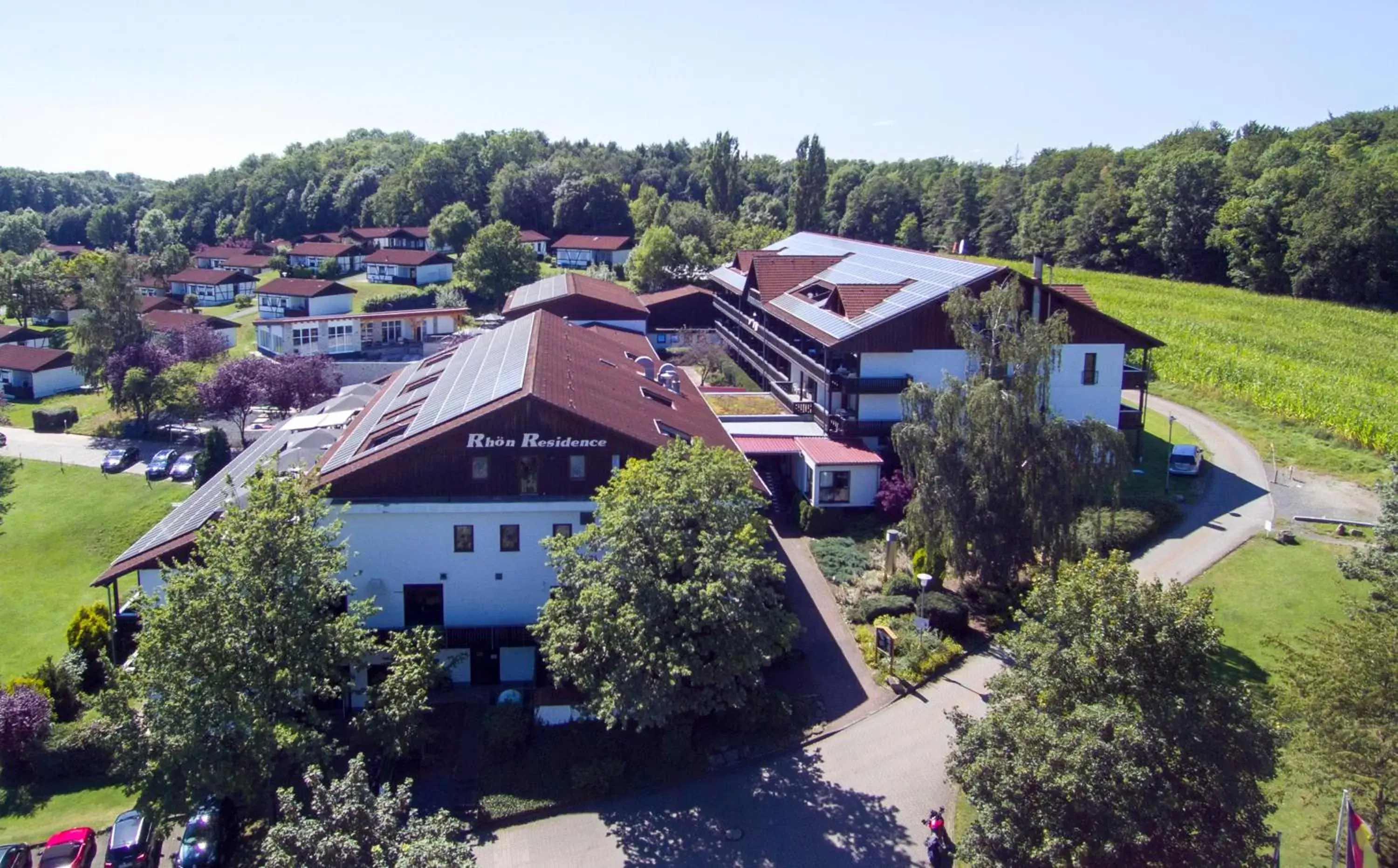 Property building, Bird's-eye View in Hotel Rhön Residence