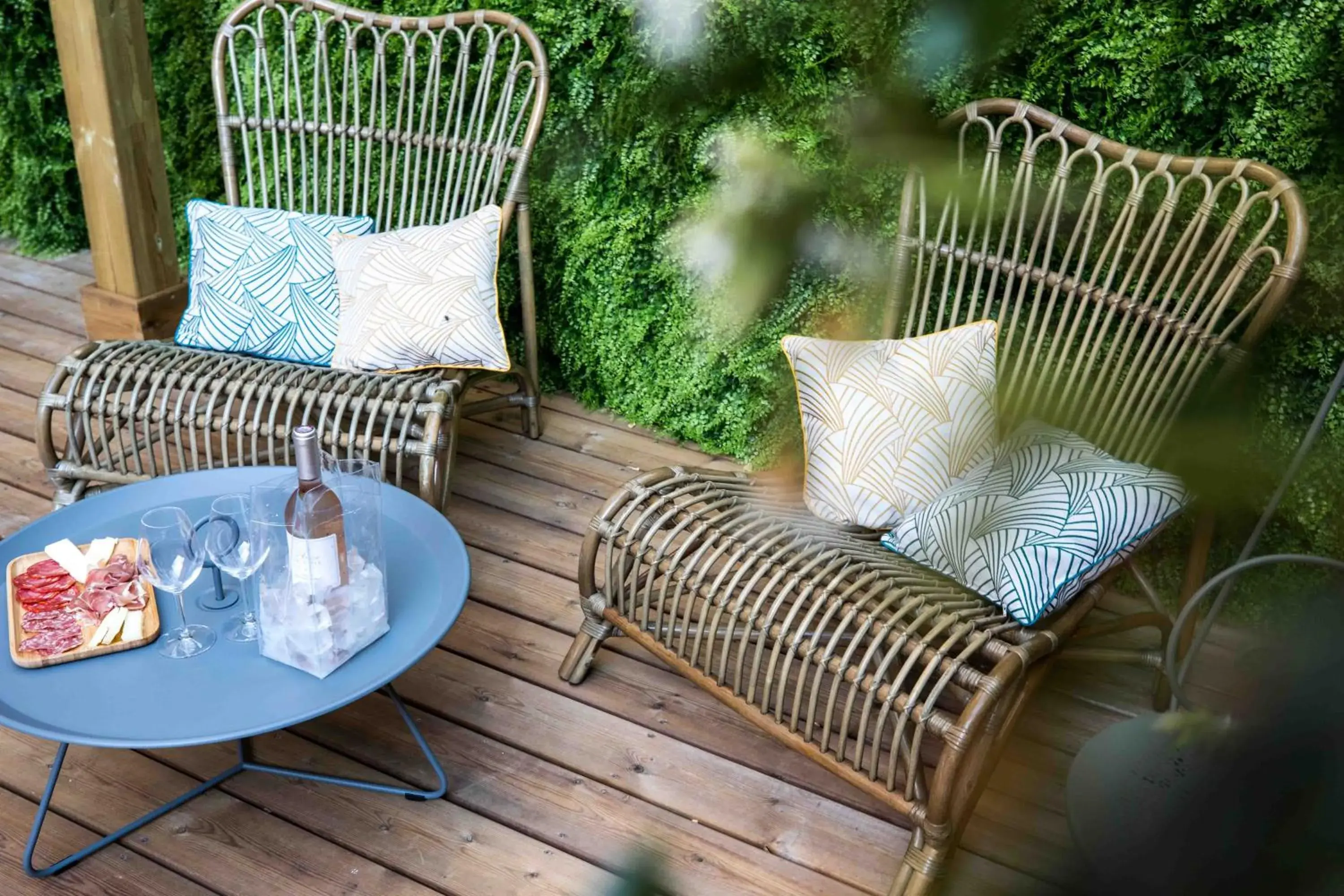 Patio in T Boutique Hotel