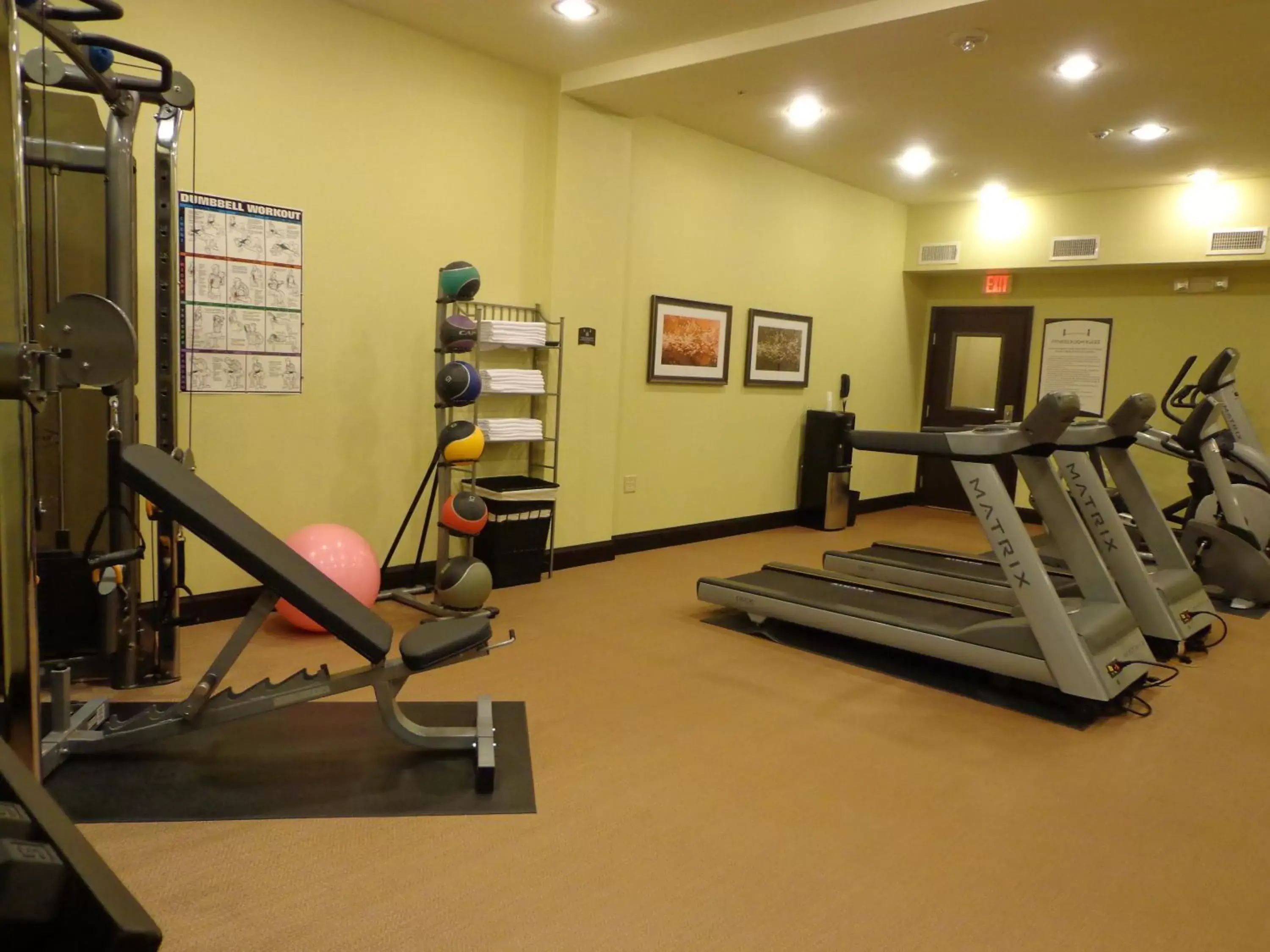 Fitness centre/facilities, Fitness Center/Facilities in Staybridge Suites Longview, an IHG Hotel