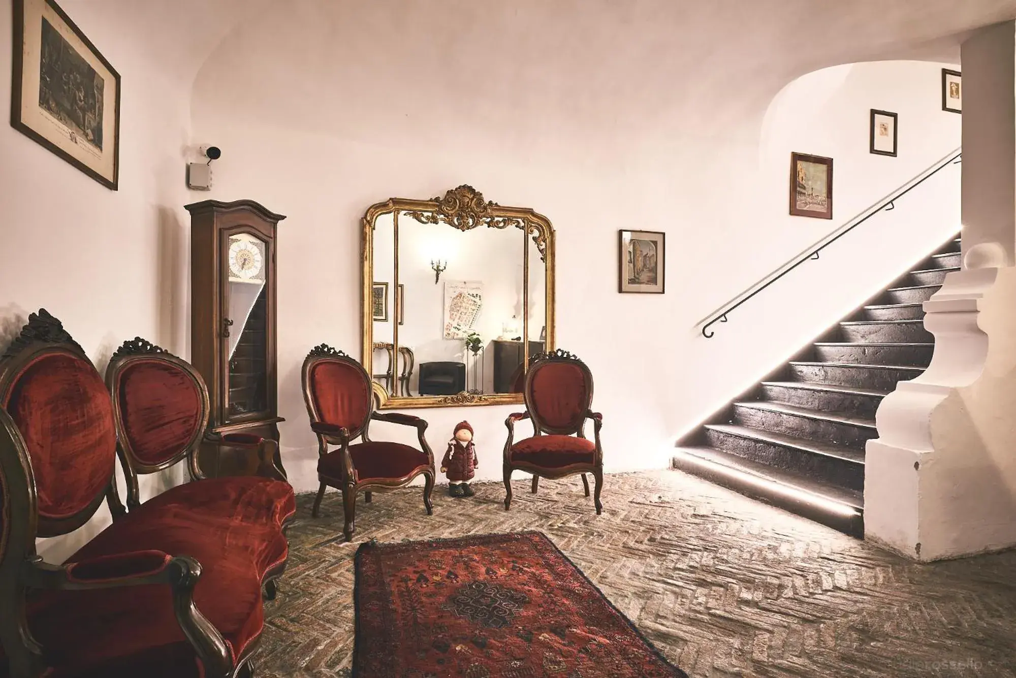 Lobby or reception, Seating Area in B&B San Teodoro