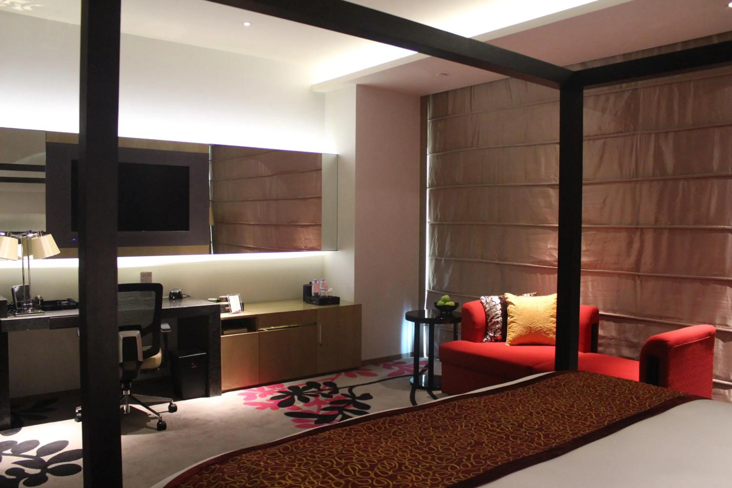 Bed in Wongtee V Hotel