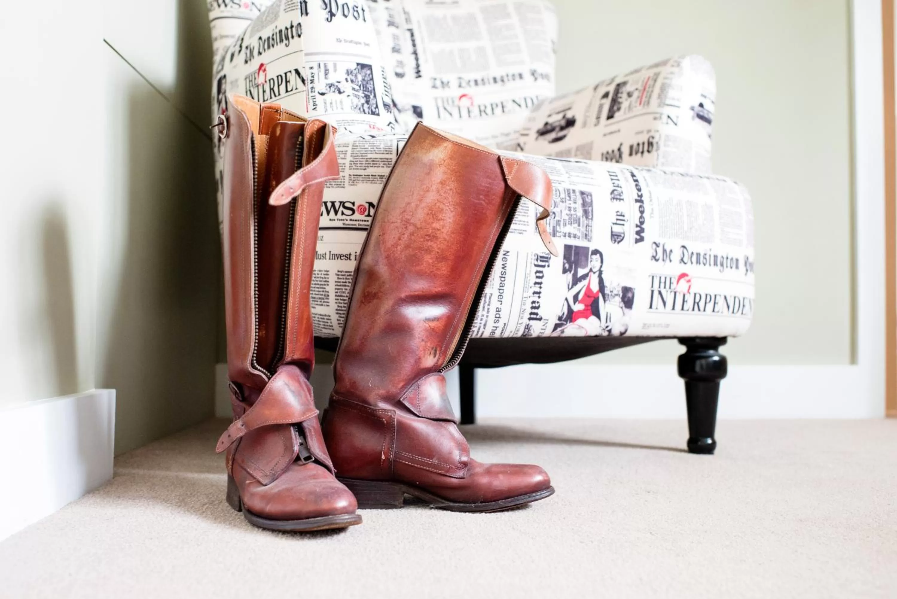 Decorative detail in Crazy Fox Hurley Boutique B&B