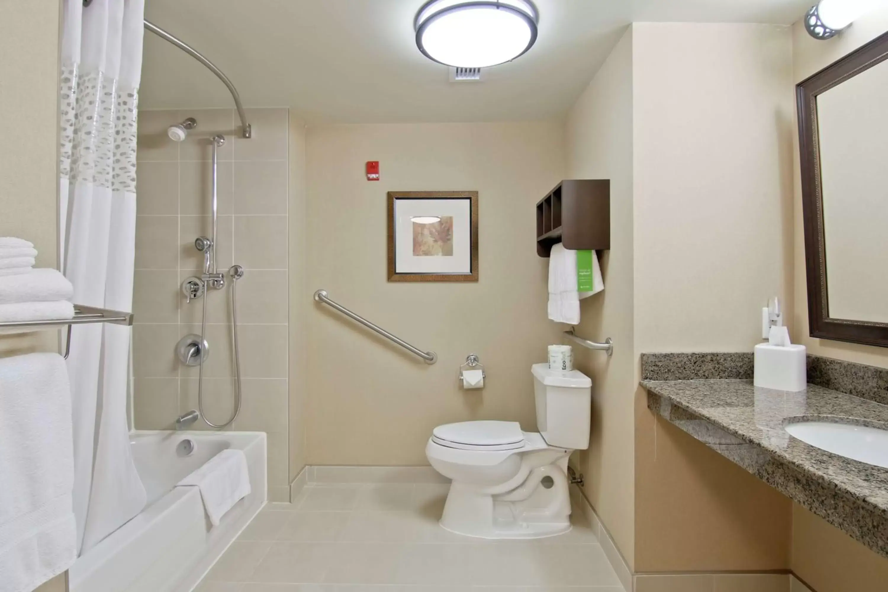 Bathroom in Hampton Inn by Hilton North Bay