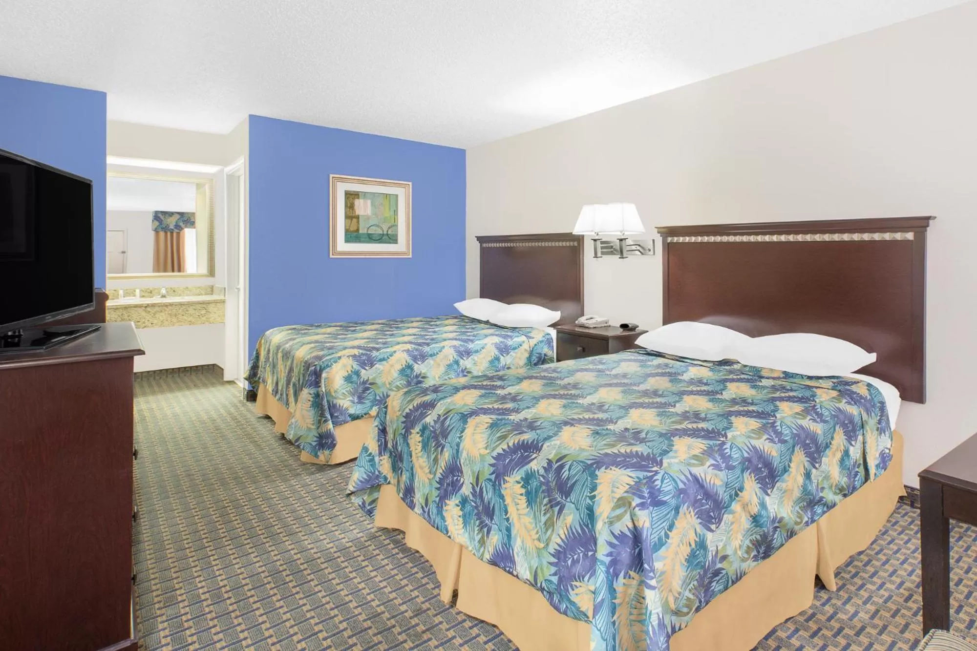 Bed in Super 8 by Wyndham Corpus Christi