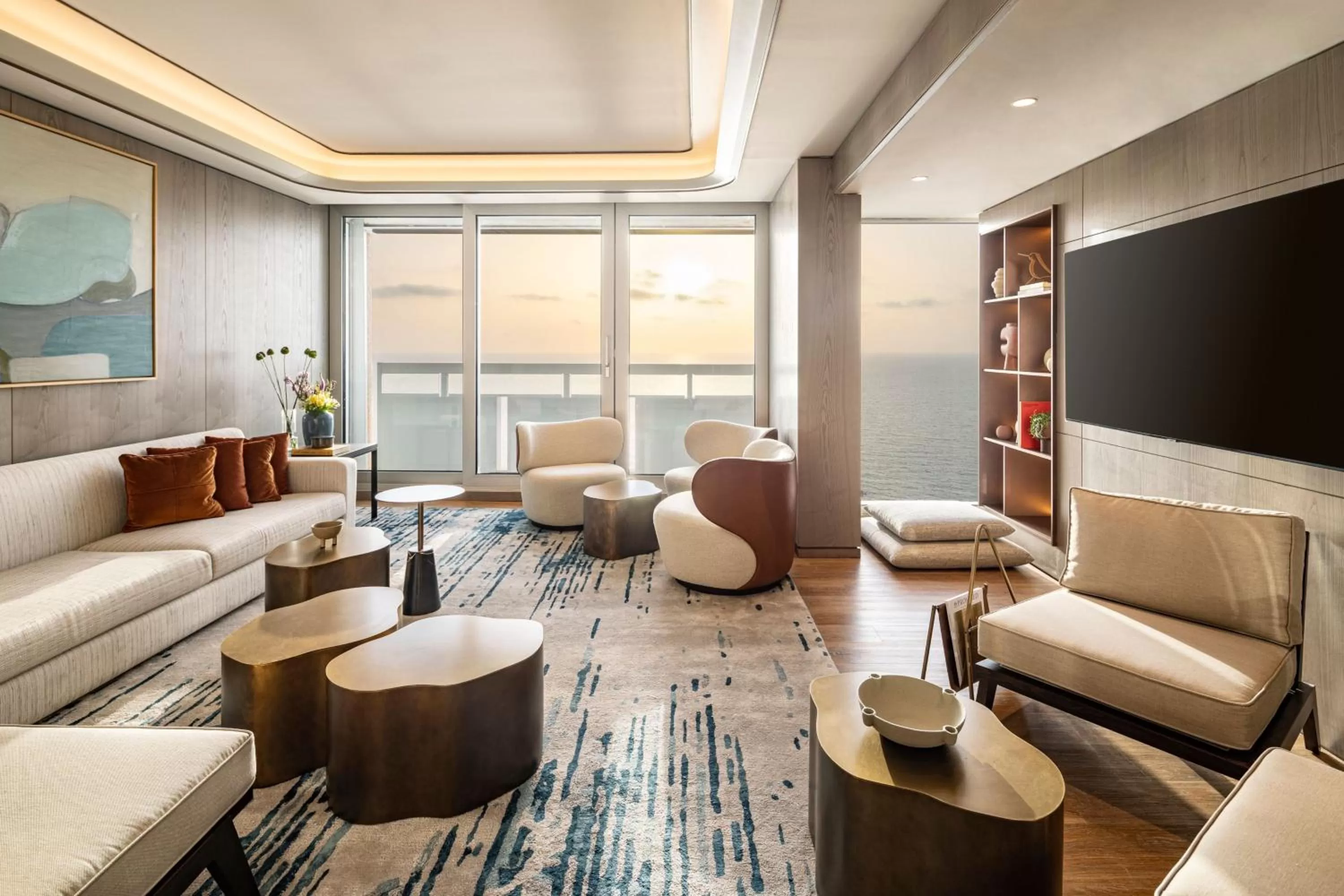 Lounge or bar in Sheraton Grand Tel Aviv