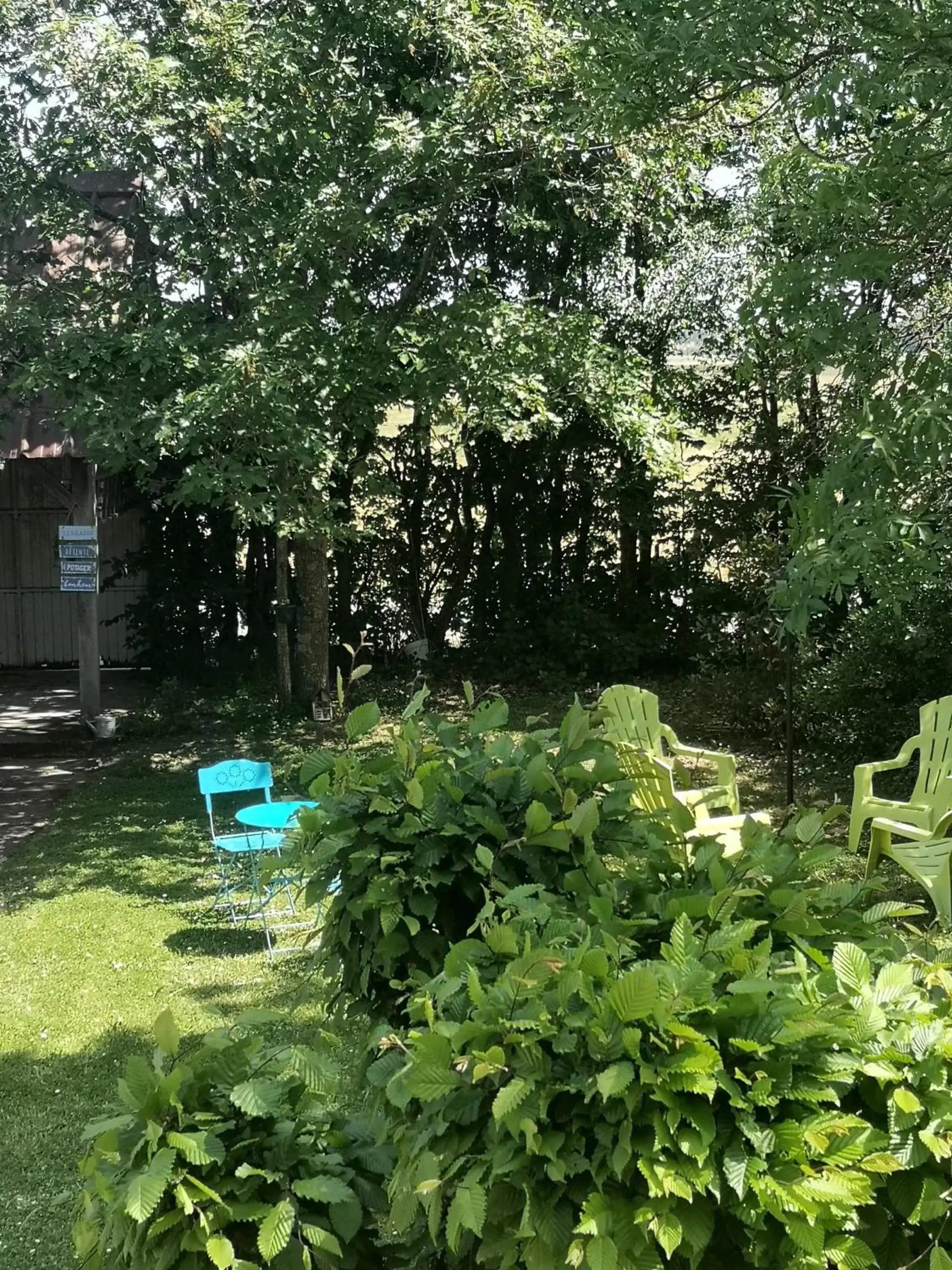 Garden view, Garden in Les Eléphants bleus