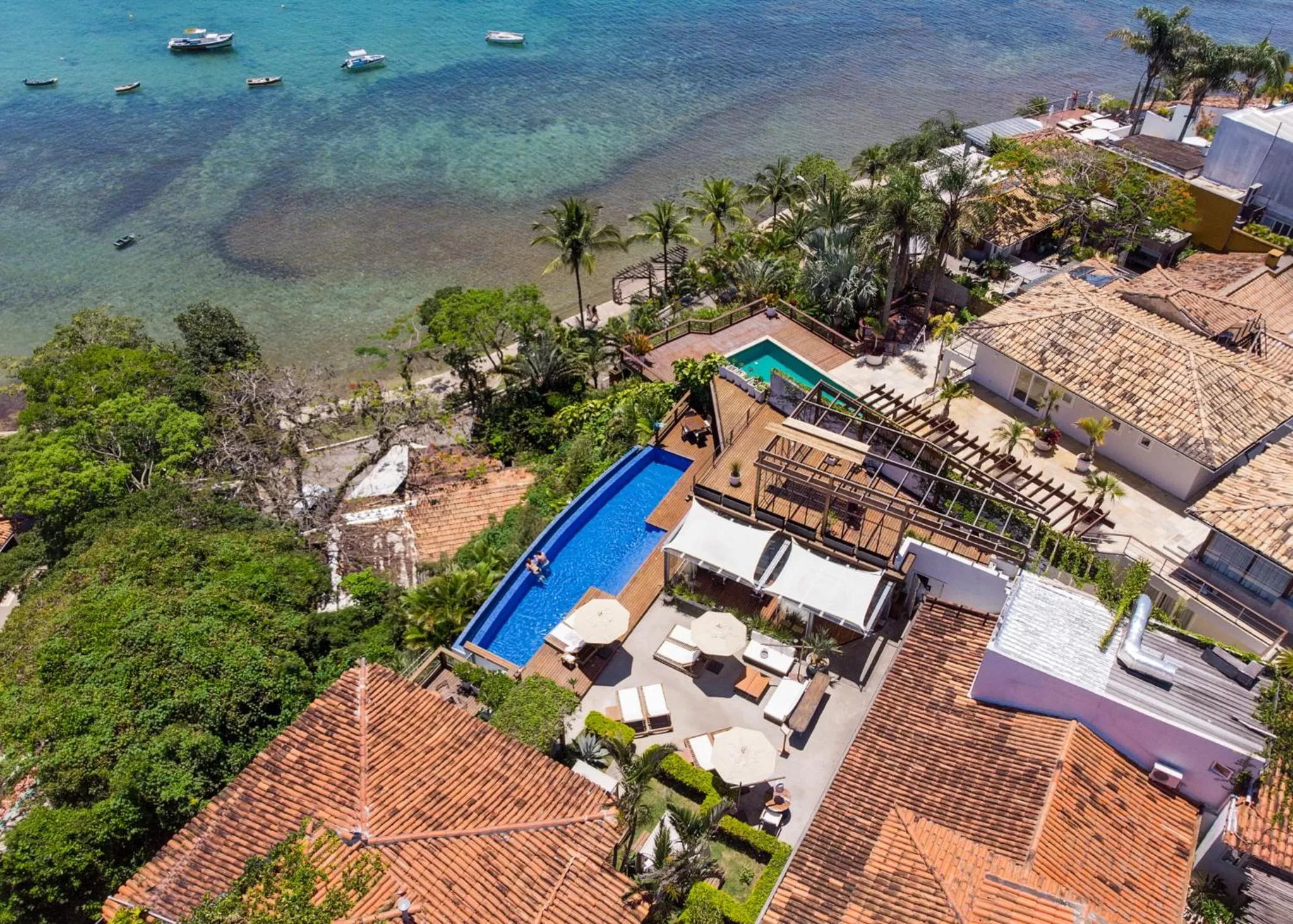 Bird's eye view in Abracadabra Boutique Hotel