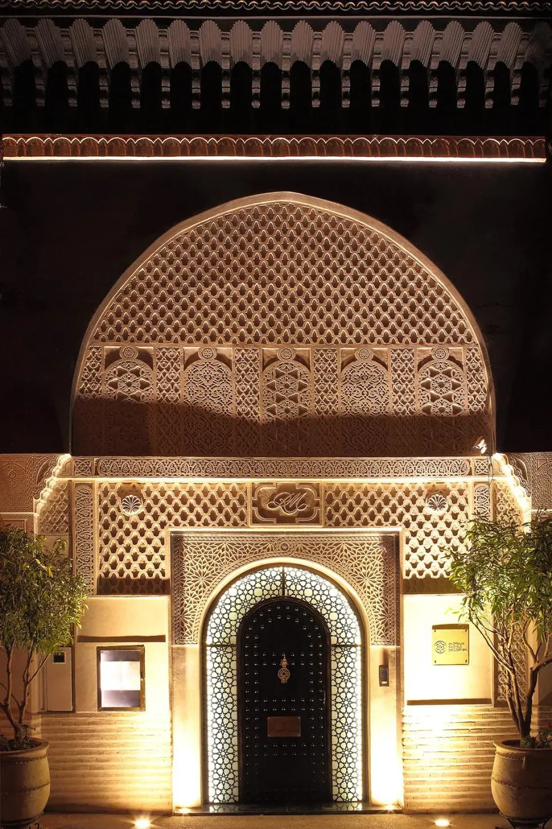 Facade/entrance in Riad Monceau
