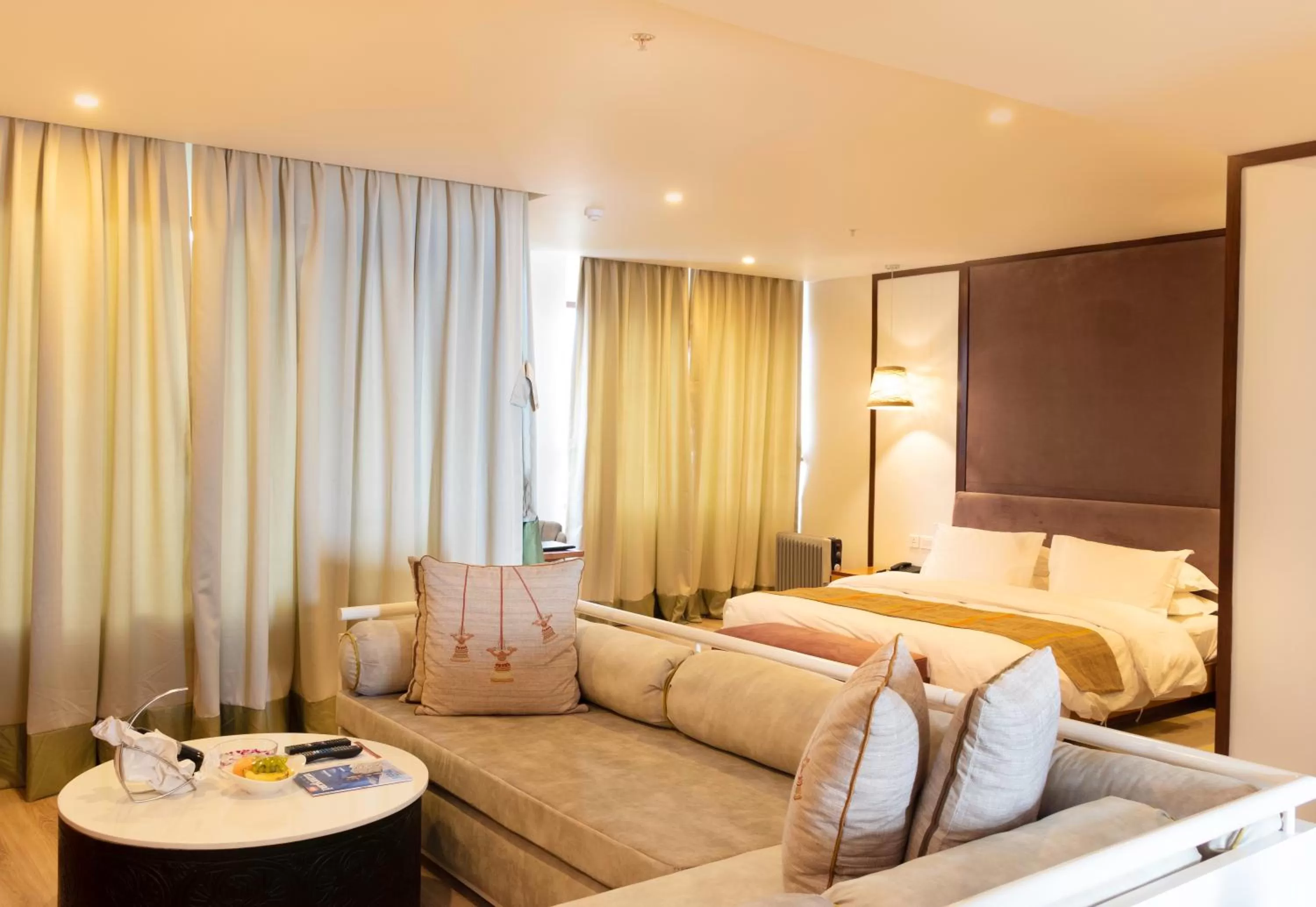 Photo of the whole room in Hotel Annapurna View Sarangkot