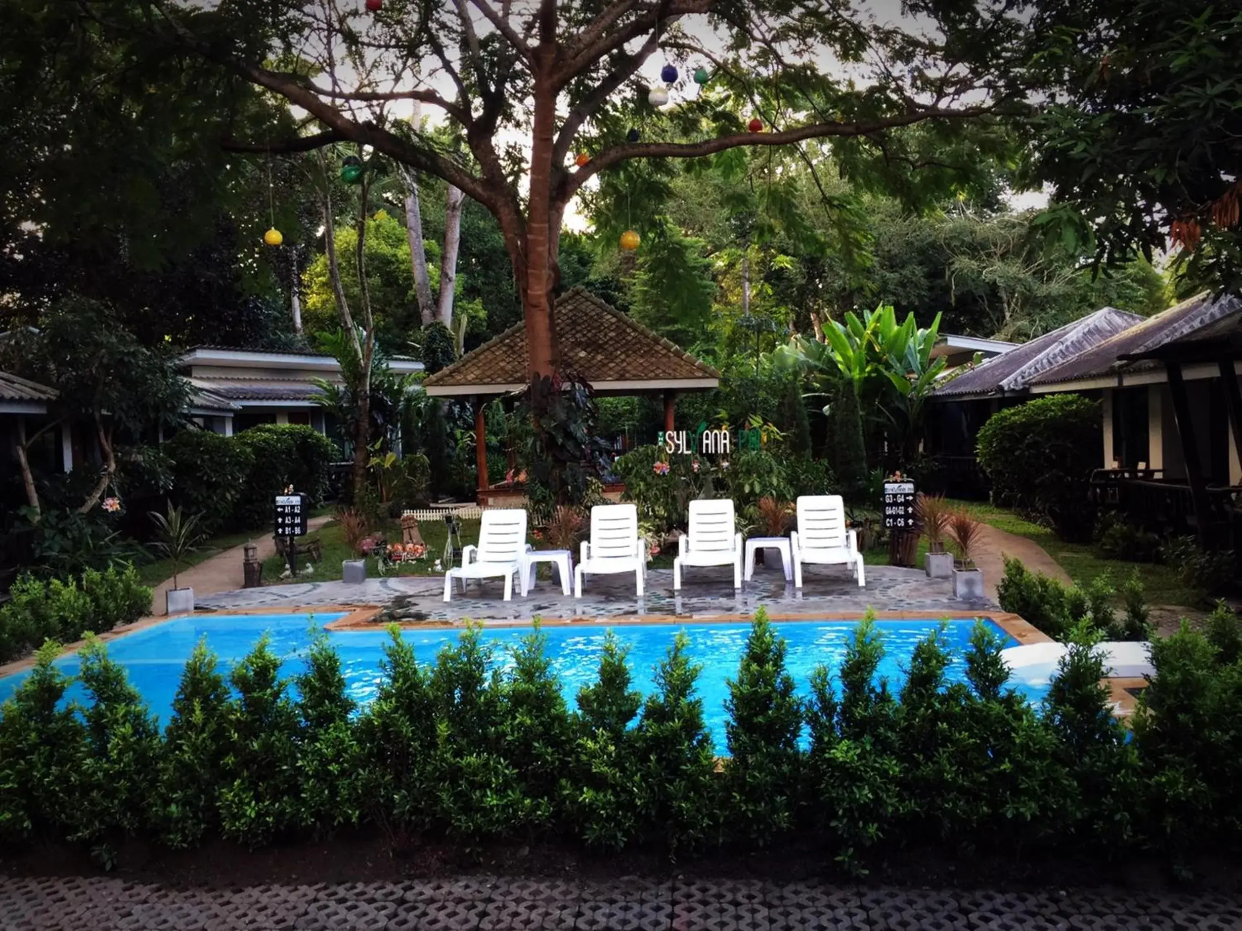 Swimming Pool in The Sylvana Pai Hotel