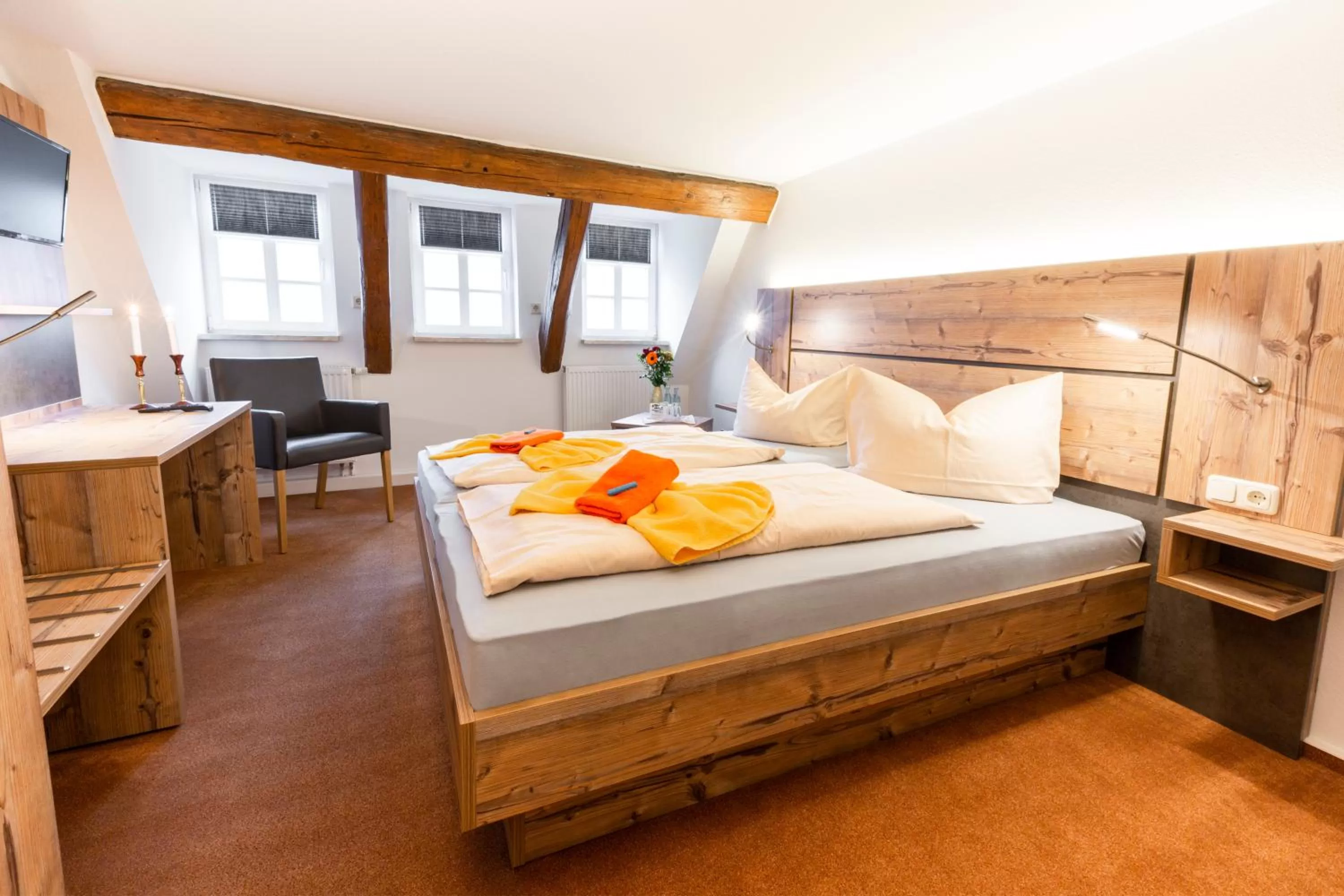 Family Room with Bathroom in Waldgasthof Bad Einsiedel