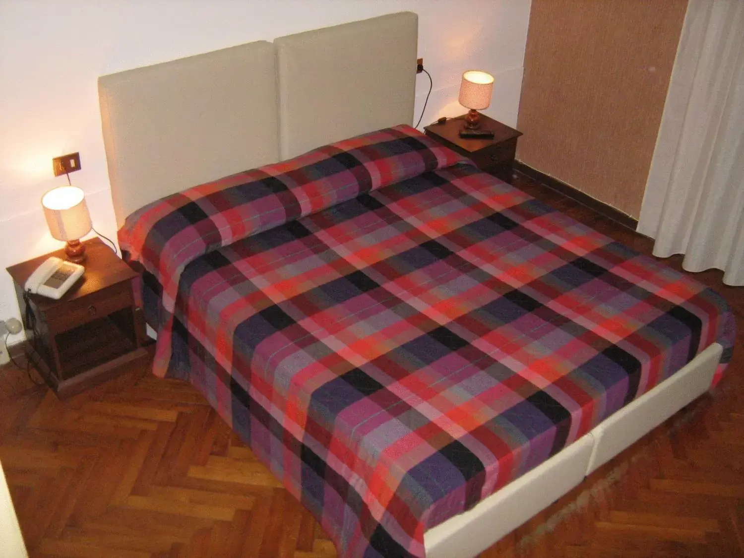 Bed in Hotel Da Cesare