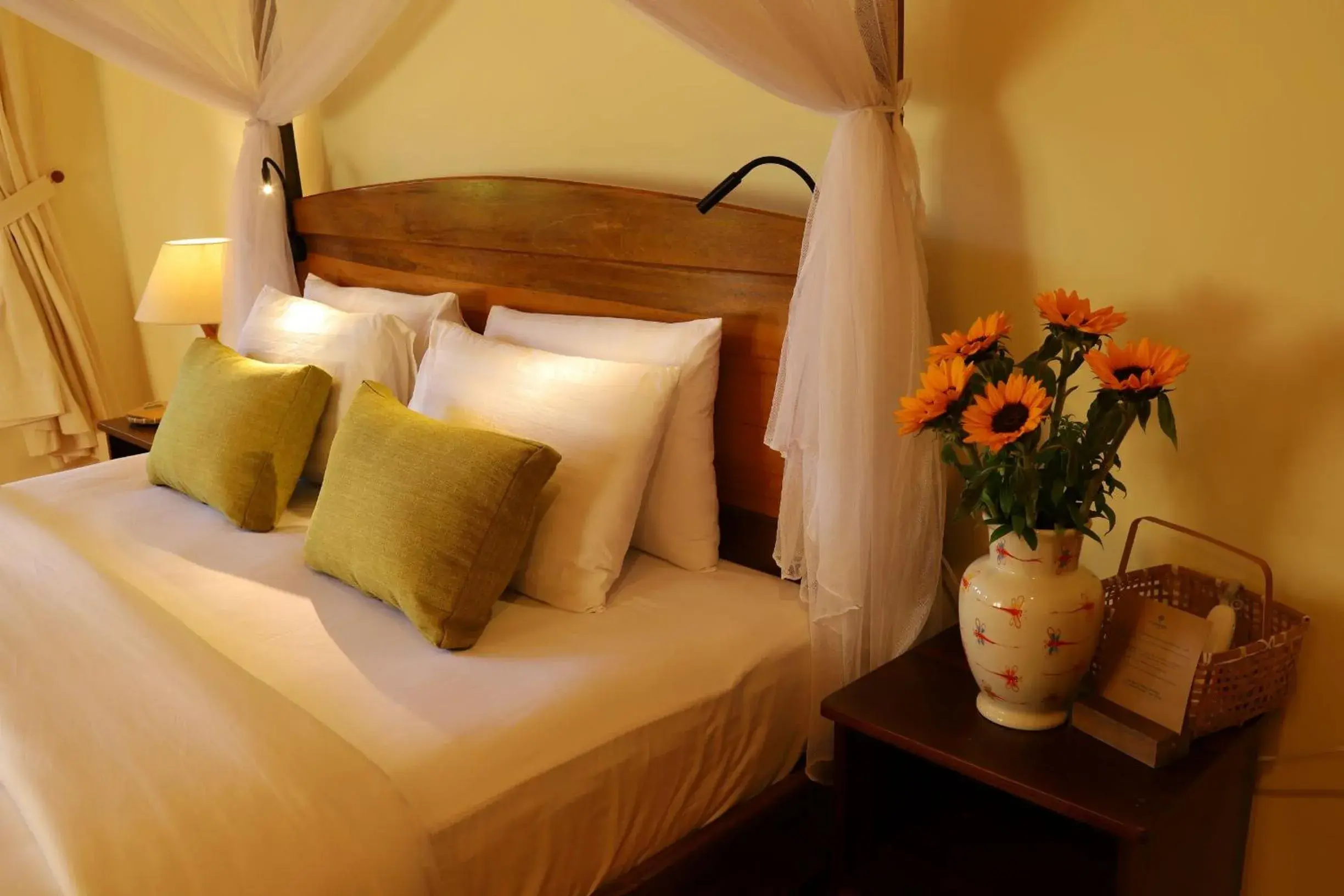 Bed in Thanh Kieu Beach Resort