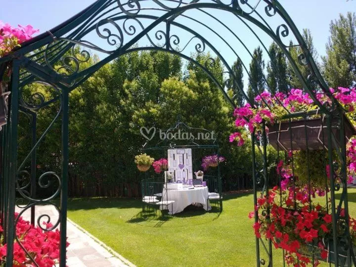 Garden in Hotel Lasa Sport