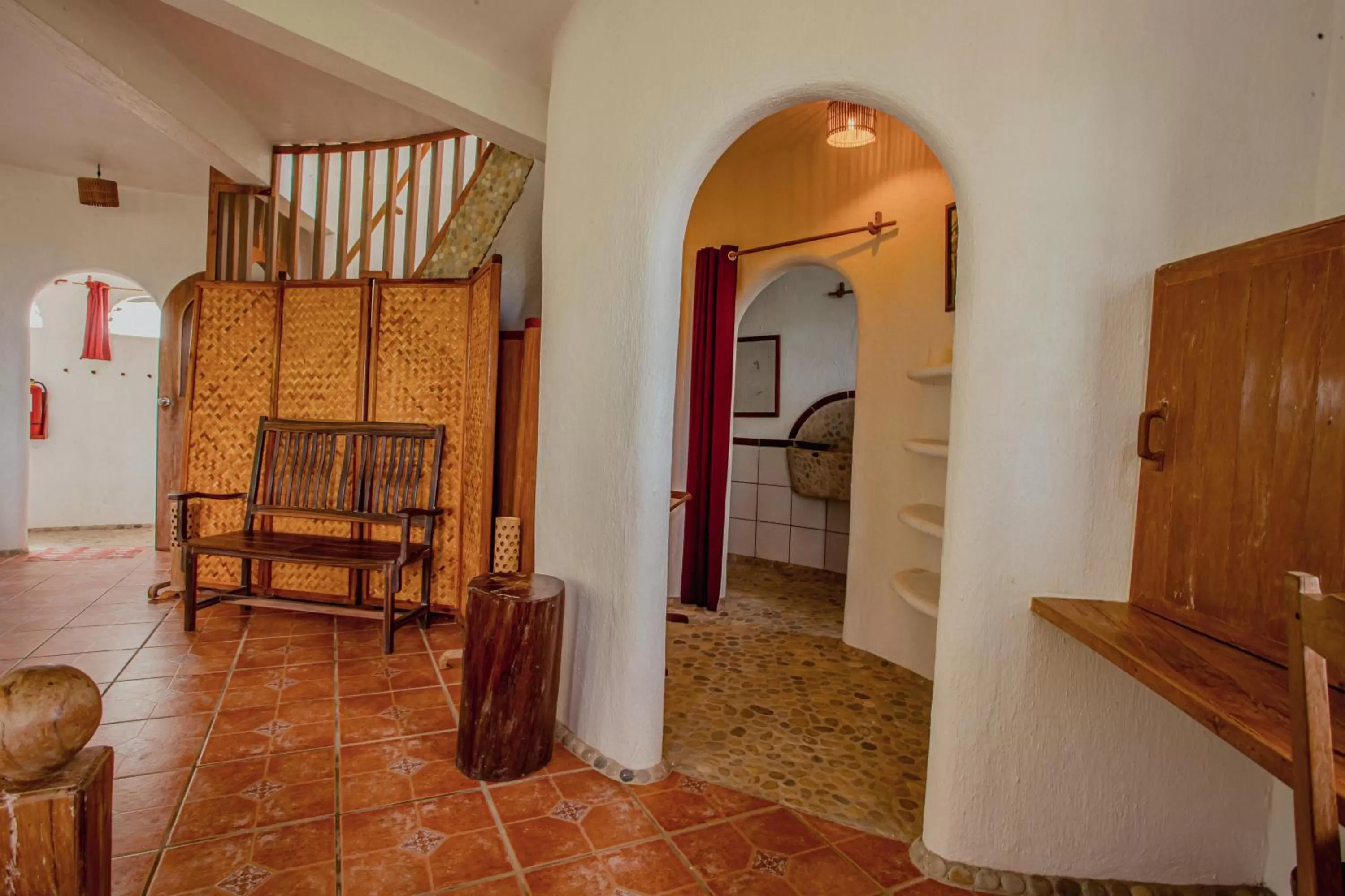 Bathroom in Atremaru Jungle Retreat