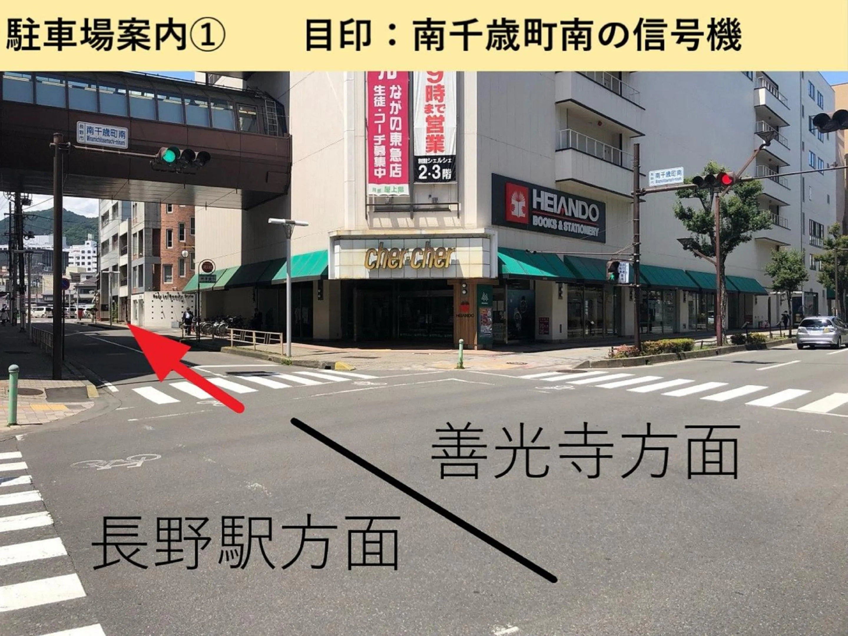 Parking in Nagano Tokyu REI Hotel