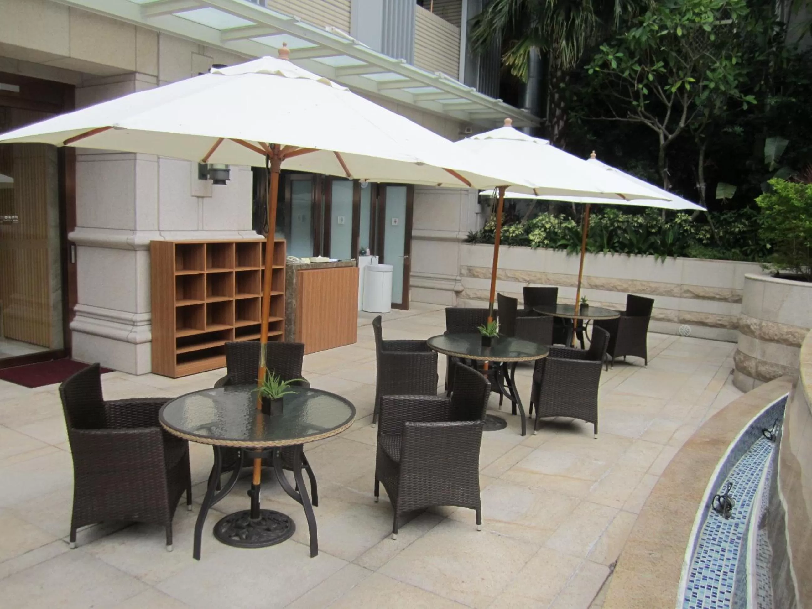 Patio in Fullon Hotel Kaohsiung