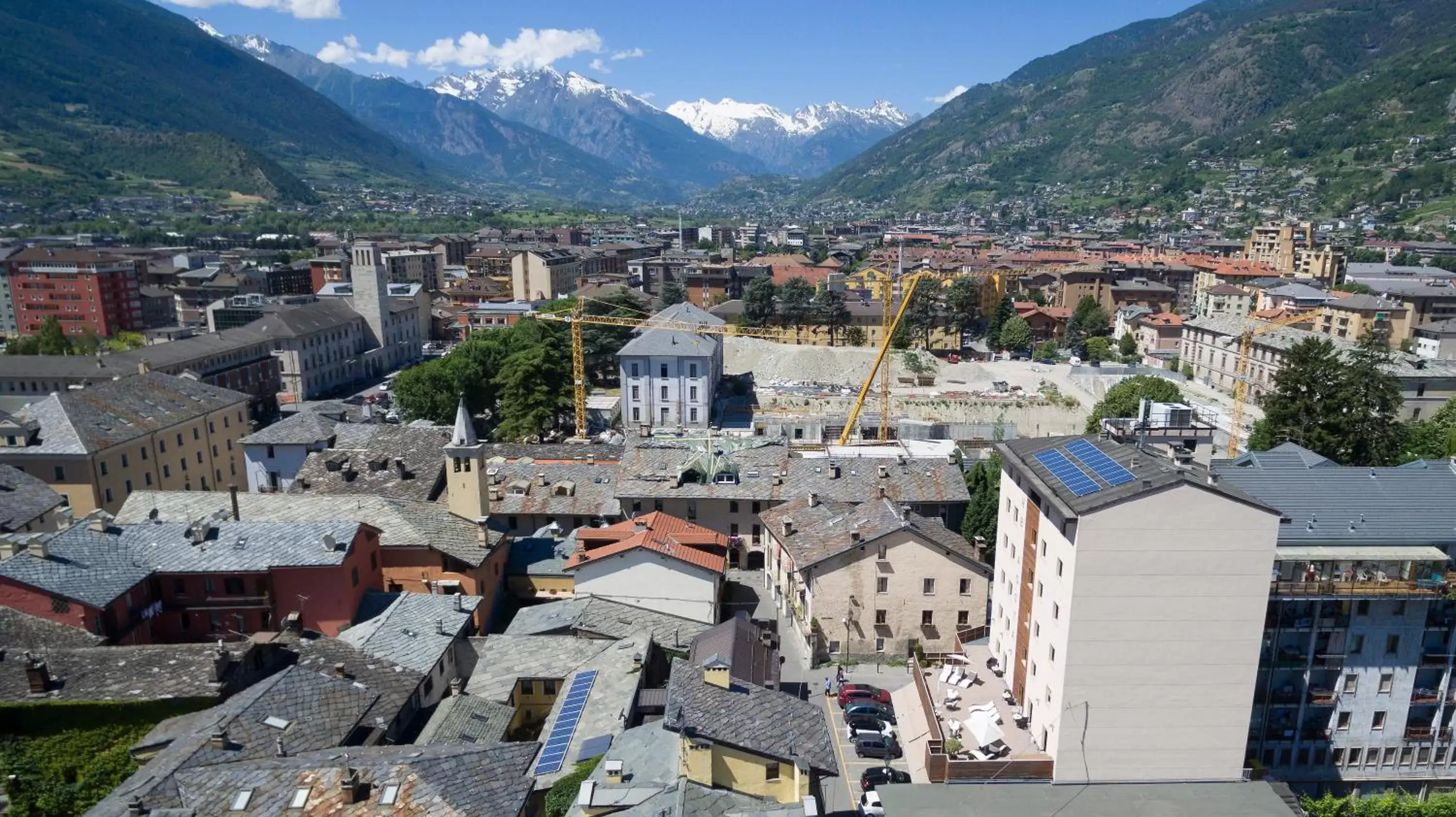 Bird's eye view, Bird's-eye View in HB Aosta Hotel & Balcony SPA