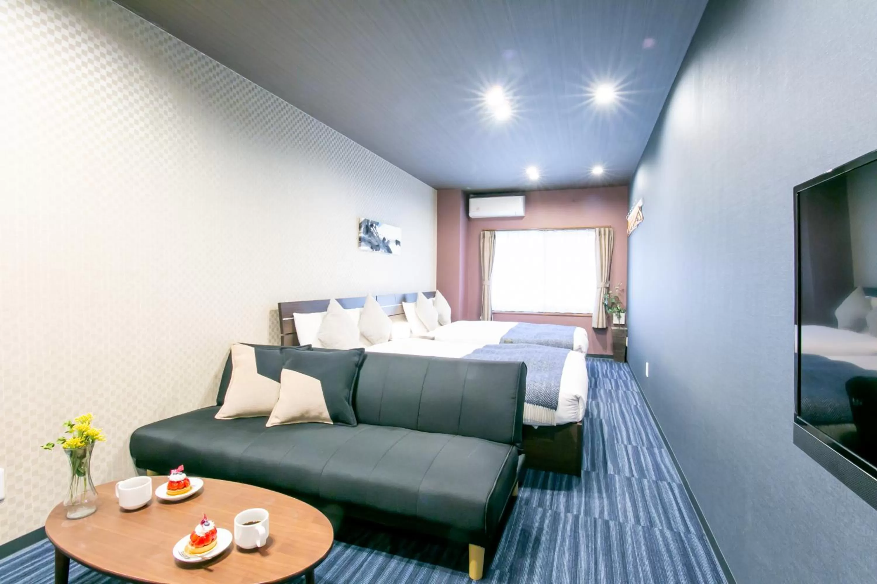 Photo of the whole room, Bed in Playsis Asakusa